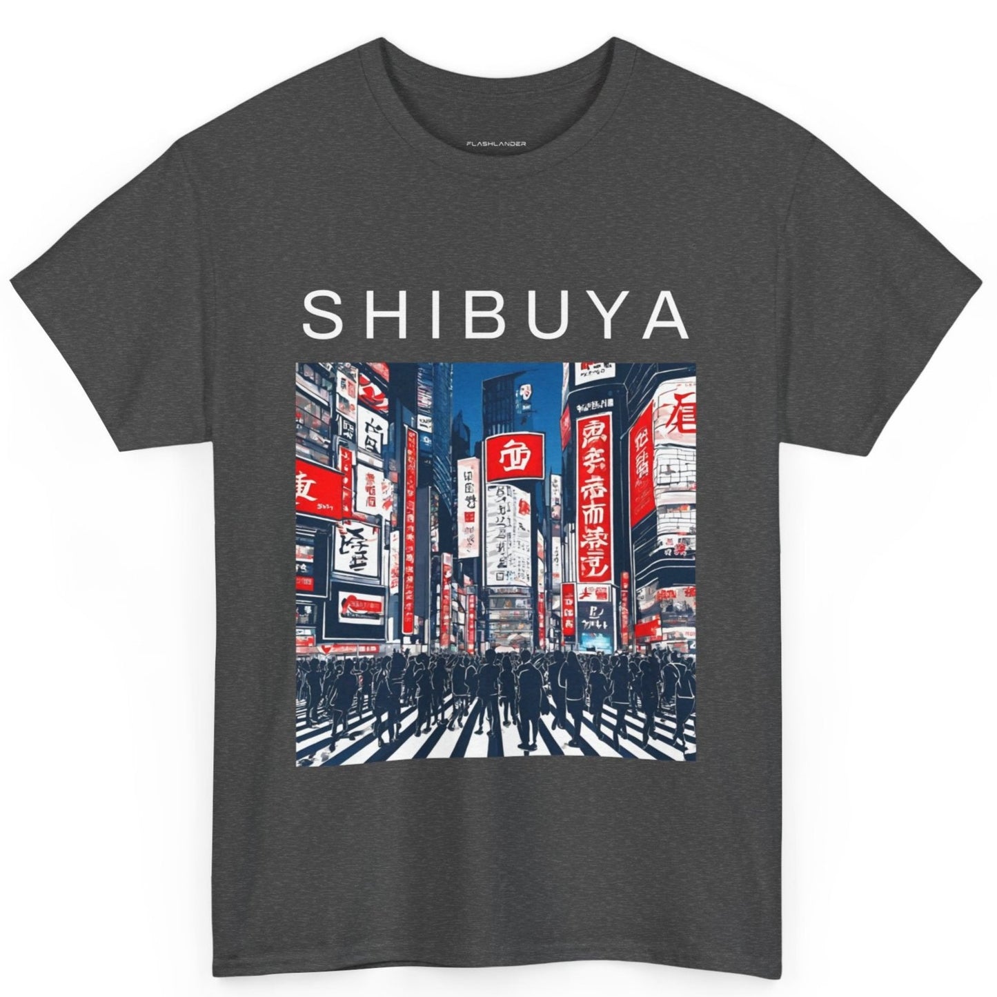 Shibuya Tokyo Street - Flashlander Gym Shirt