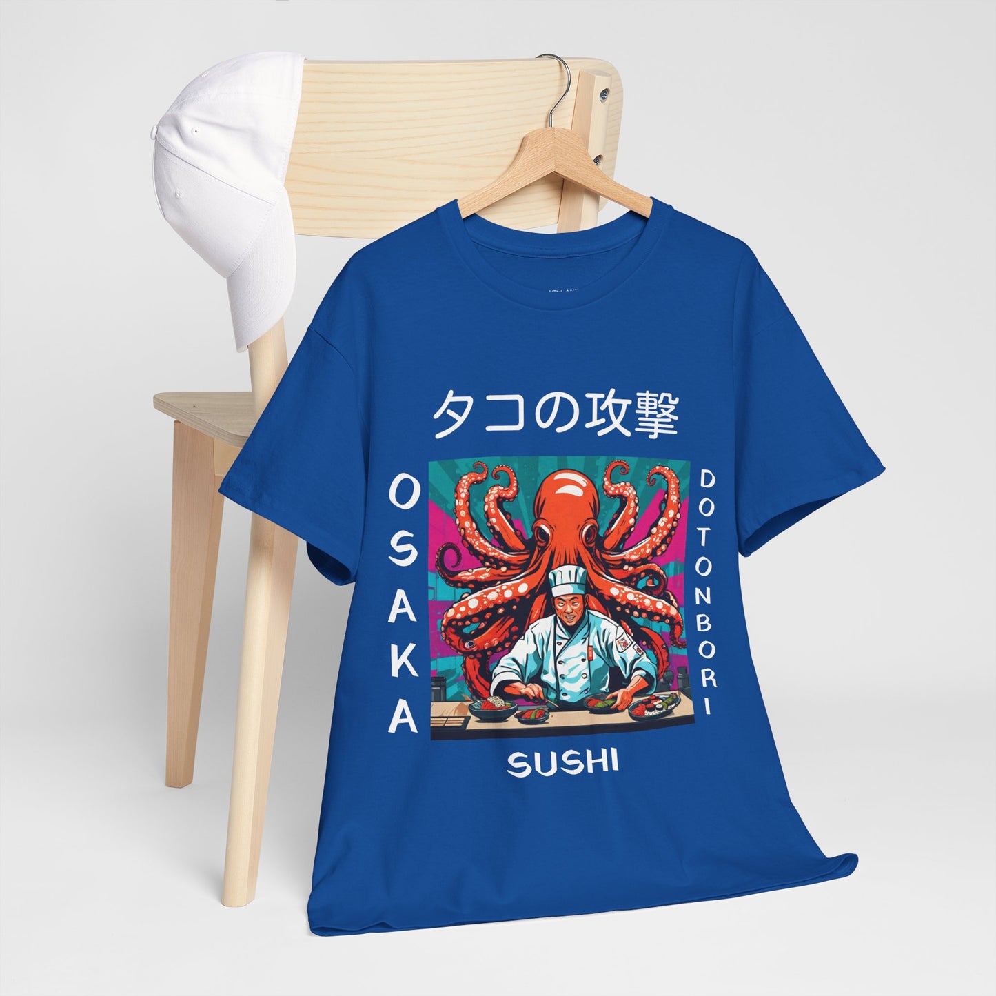 Octopus Escape Sushi Chef - Flashlander Gym Shirt