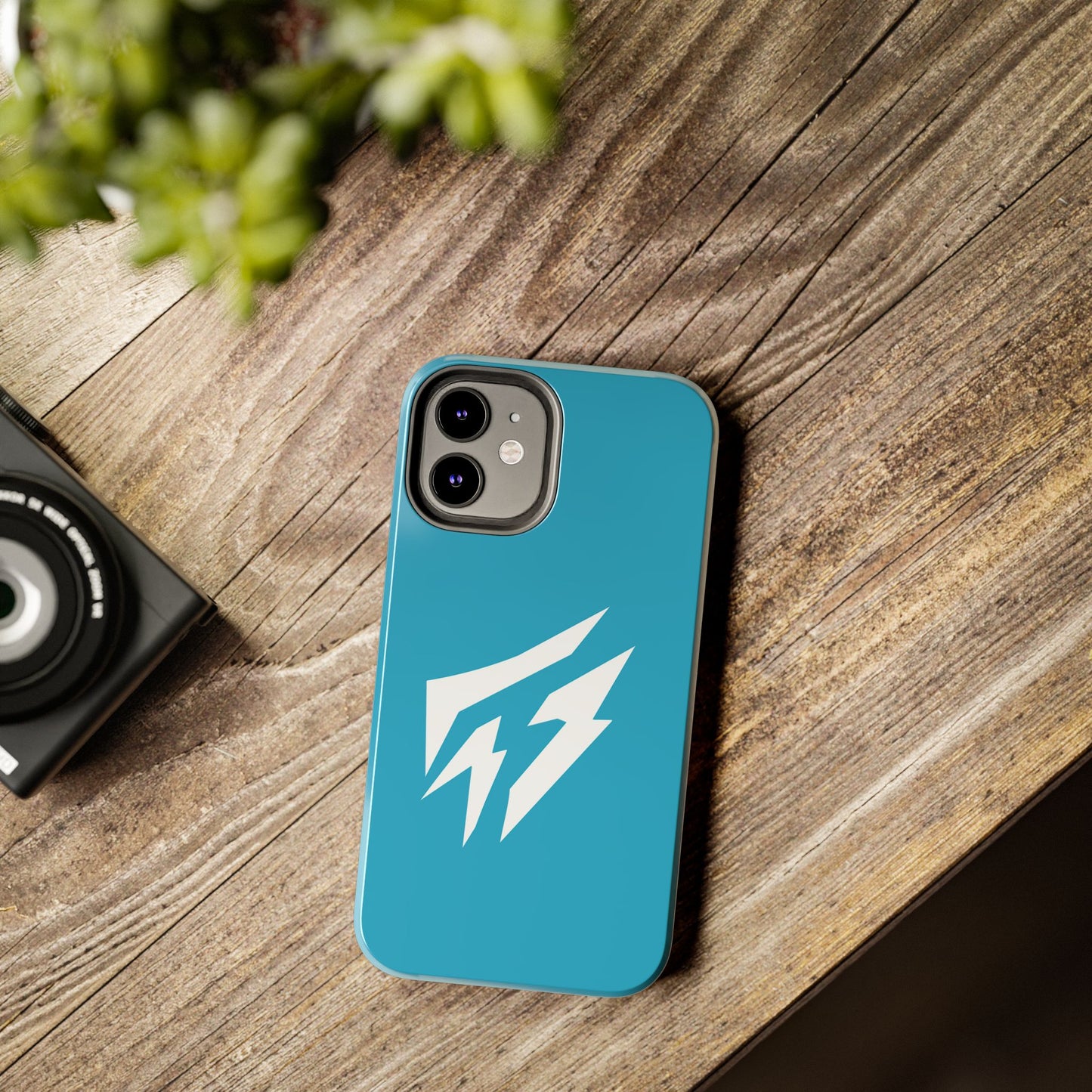 Flashlander Thunders Tough Phone Cases for all Iphone and Samsung Galaxy Blue Aqua Turquoise