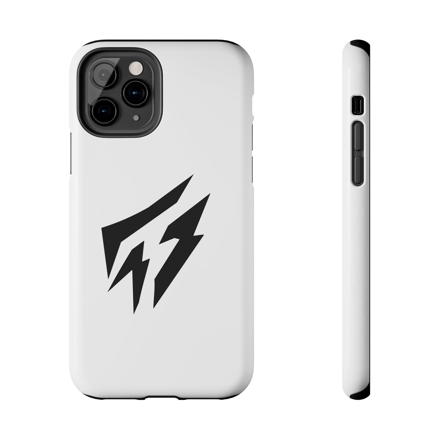 Flashlander Thunders Tough Phone Cases for all Iphone and Samsung Galaxy White