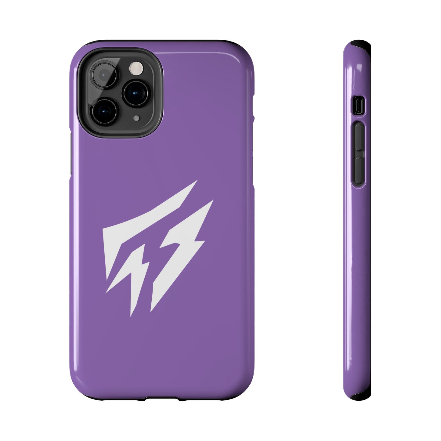 Flashlander Thunders Tough Phone Cases for all Iphone and Samsung Galaxy Light Purple