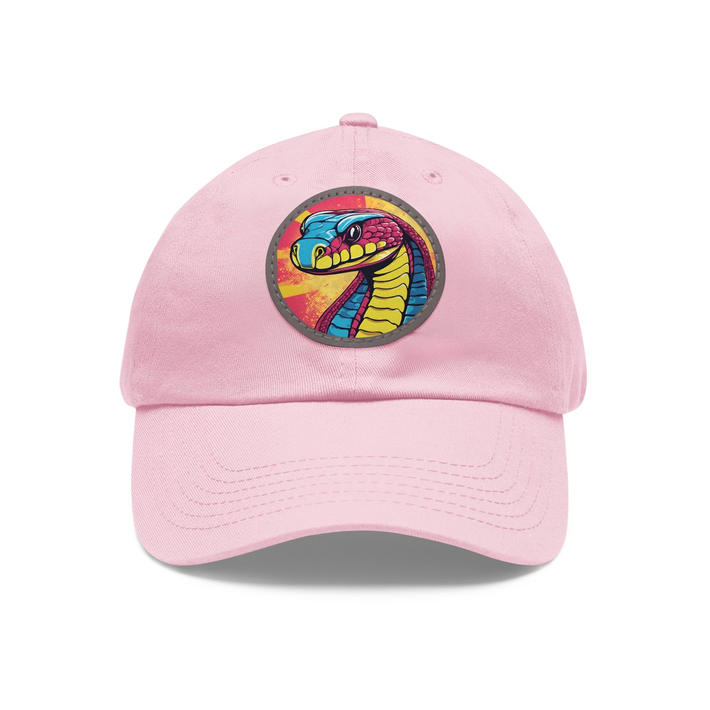 Cobra Hat Cobra Cap Cobra Kai Cobra Snake Art Pop Dad Hat with Patch (Round) Baseball Black Mamba Cap Snake Cap Snake Hat Custom Cap Flashlander