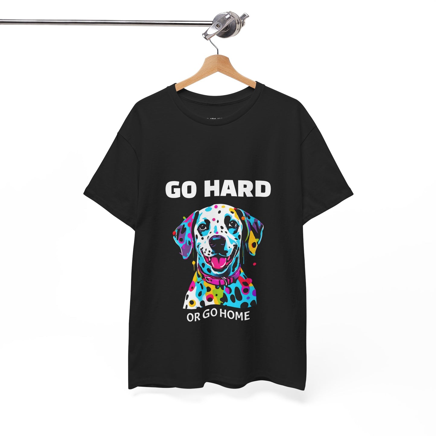 Dalmatian Dog Pop Art  - Go Hard Or Go Home Flashlander Gym Shirt