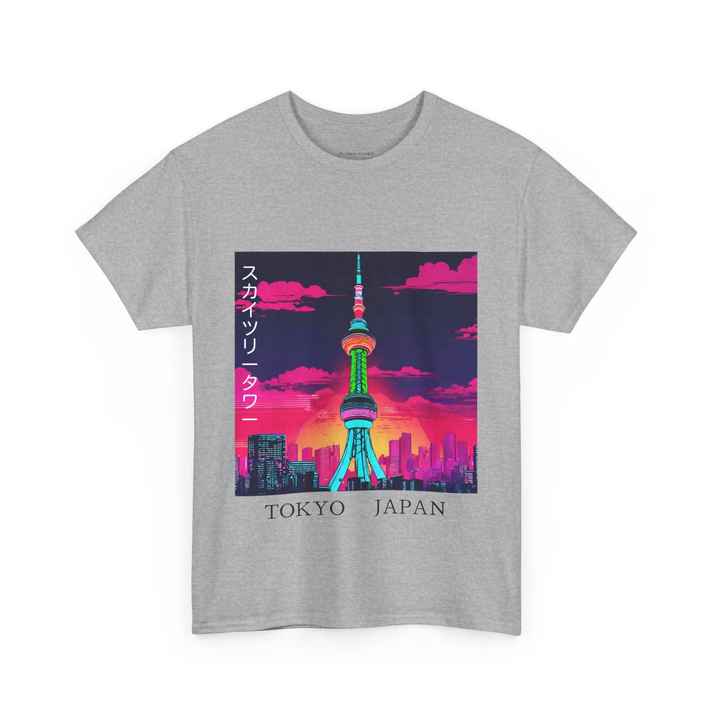 Tour Tokyo Skytree - T-shirt de sport Flashlander