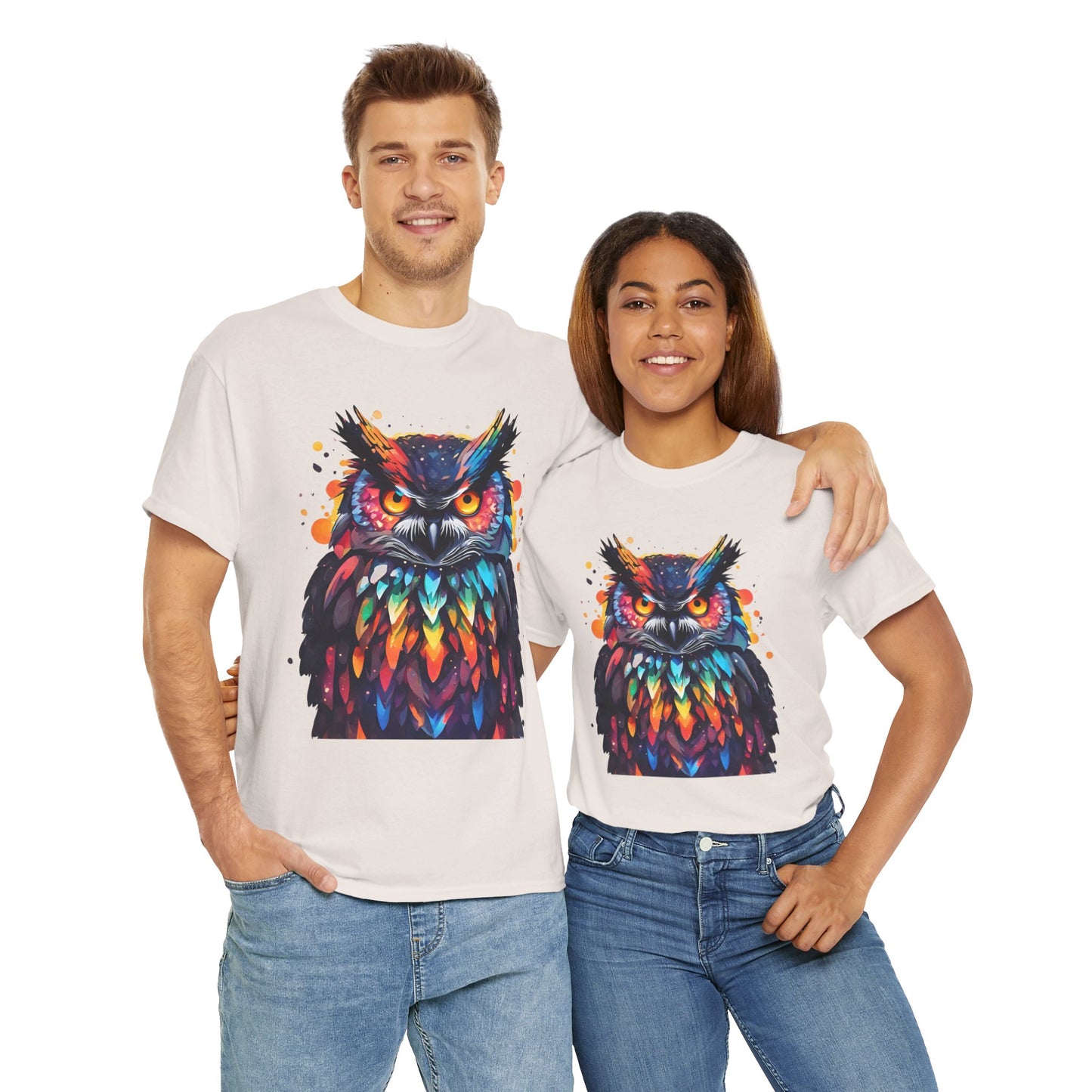 Owl Feathered Symphony Flashlander Gym Shirt