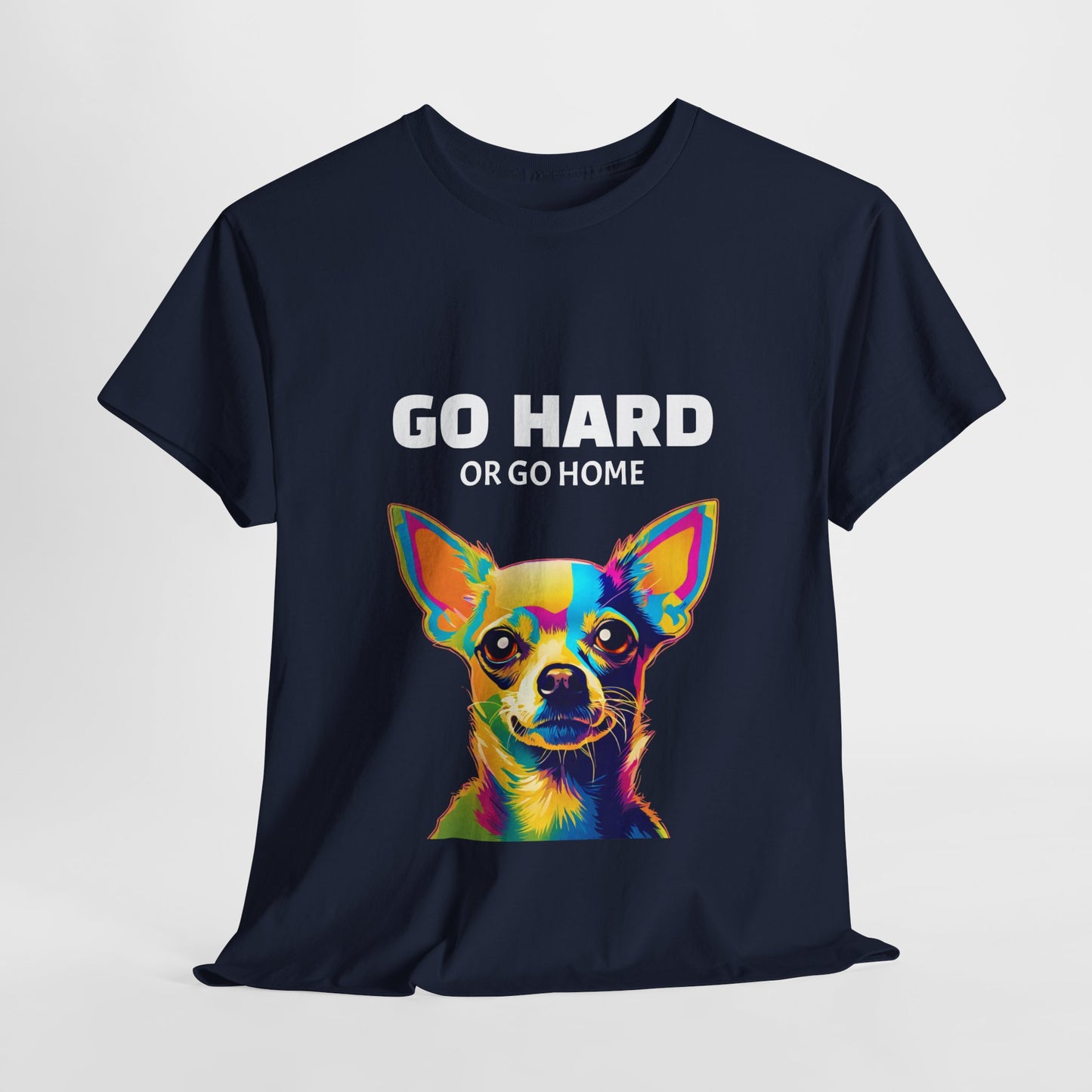 Chihuahua Dog Pop Art - Go Hard or Go Home Flashlander Gym Shirt