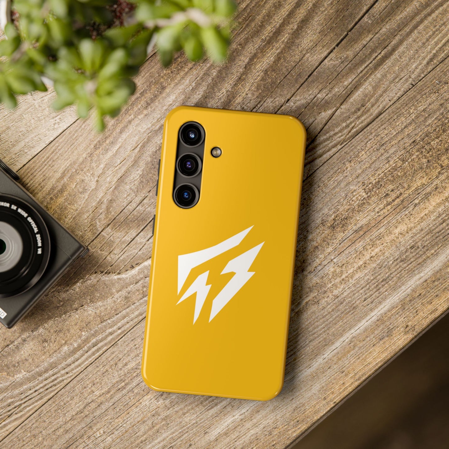 Flashlander Thunders Tough Phone Cases for all Iphone and Samsung Galaxy Yellow