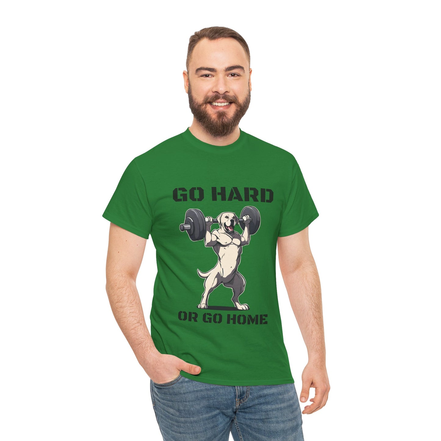 Muscular Labrador Retriever Dog Bodybuilding  - Flashlander Gym Shirt