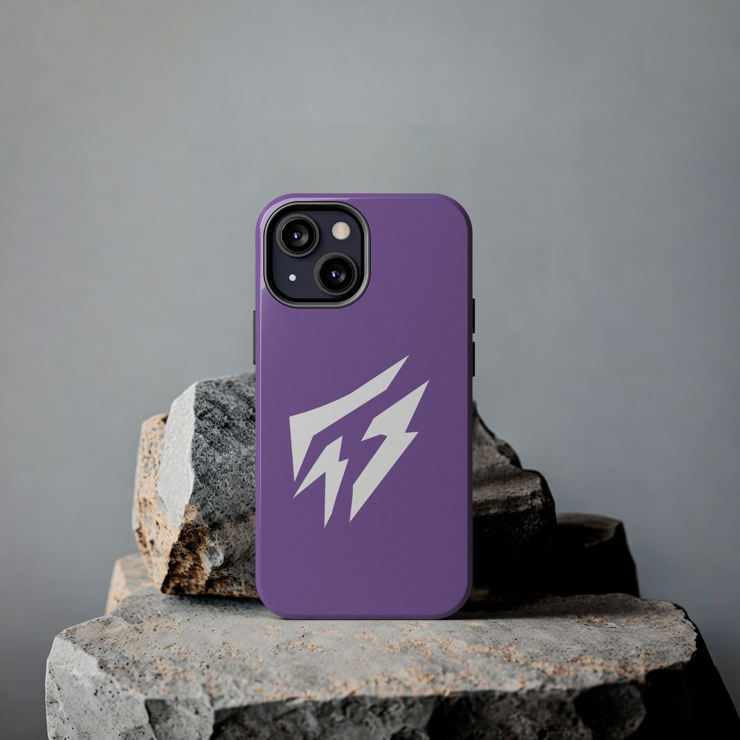 Flashlander Thunders Tough Phone Cases for all Iphone and Samsung Galaxy Light Purple