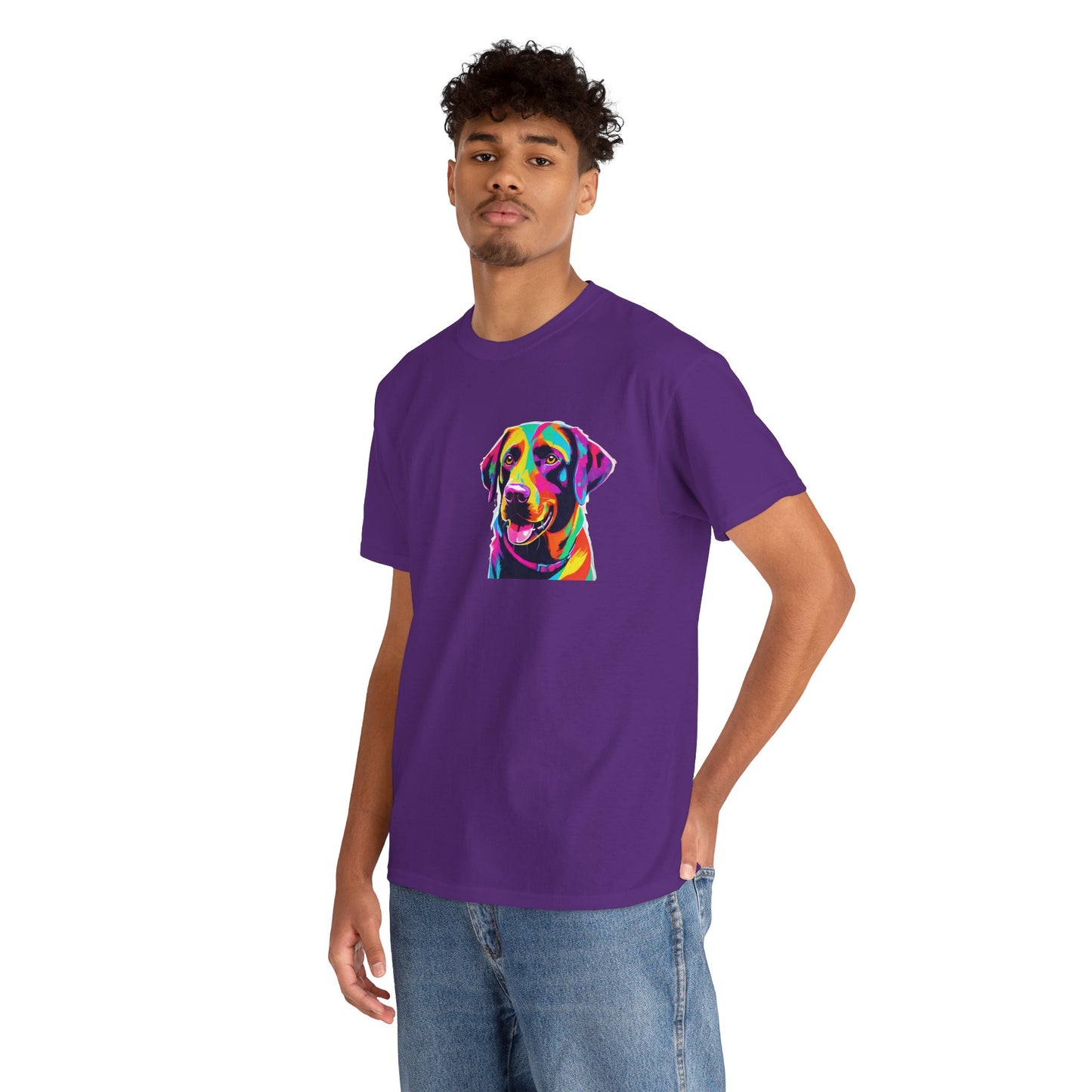 Pop Art Lab Dog in the Heart Flashlander Gym Shirt