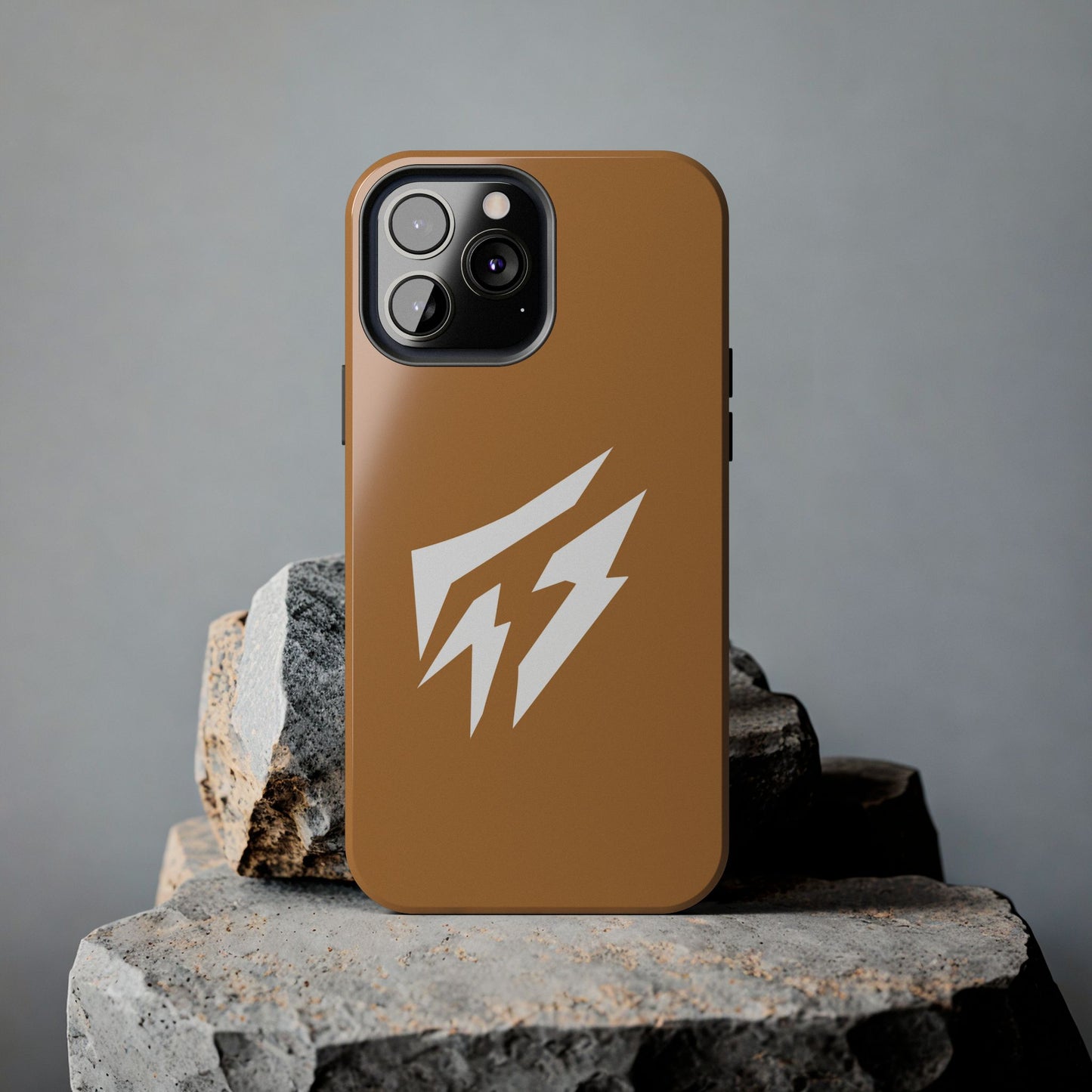 Flashlander Thunders Tough Phone Cases for all Iphone and Samsung Galaxy Light Brown