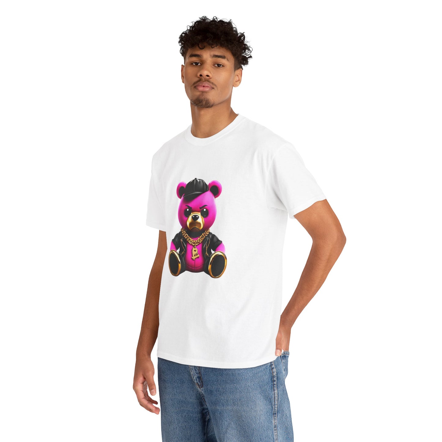 Teddy Bear Hip-Hop Fury Graphic Tee Flashlander