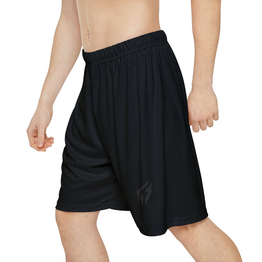 Flashlander ALG Performance Men’s Sports Shorts (AOP) Black B