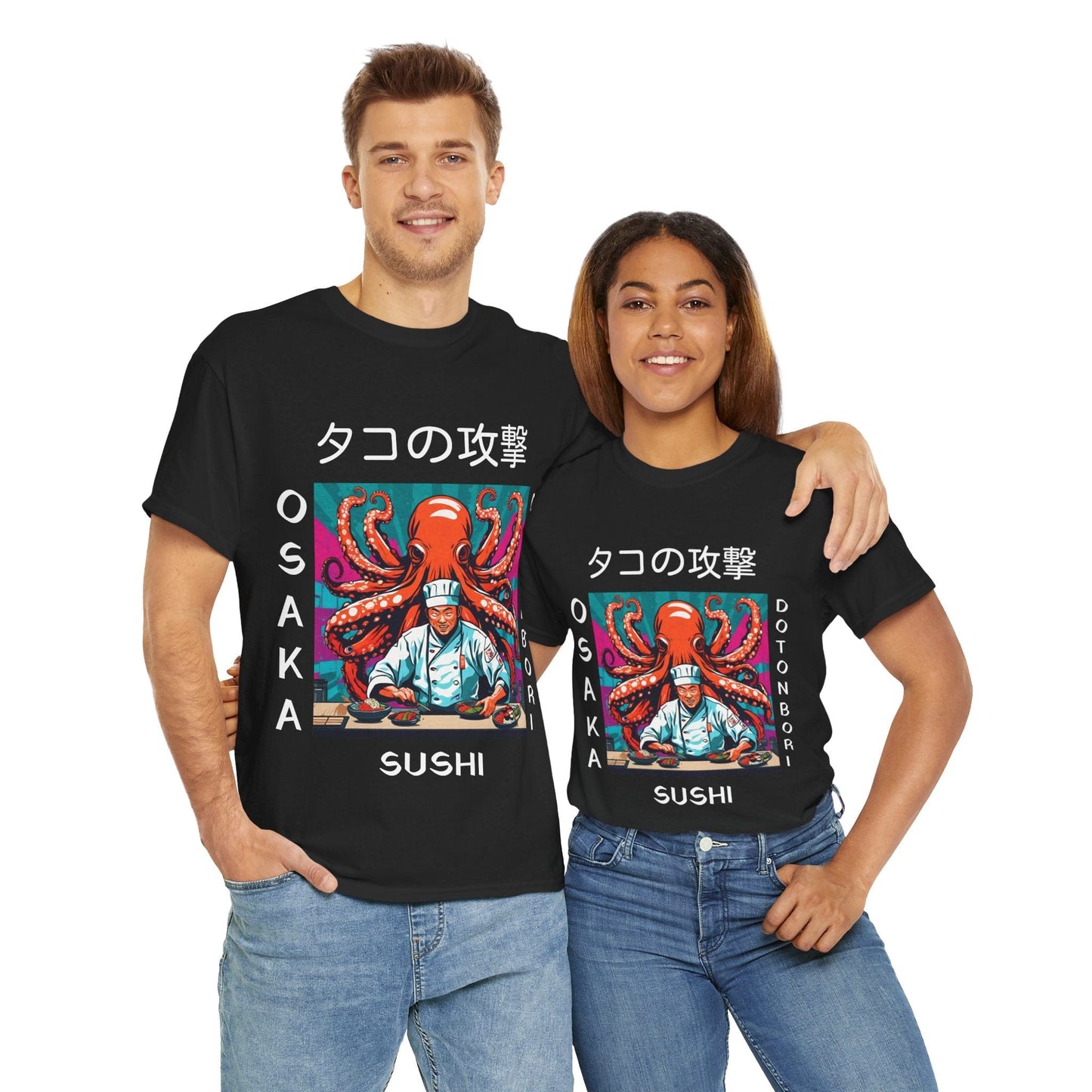 Octopus Escape Sushi Chef - Flashlander Gym Shirt