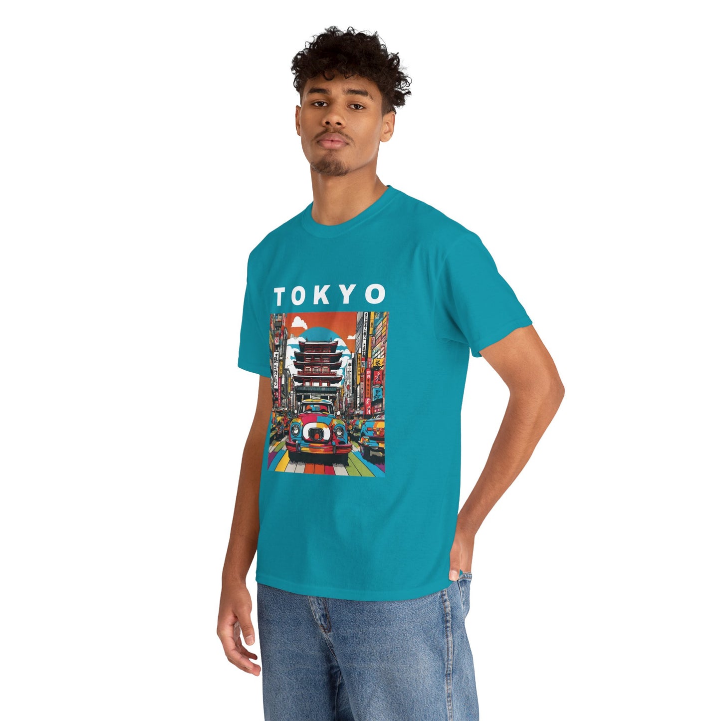 Tokyo Vintage Street Art Pop - Flashlander Gym Shirt