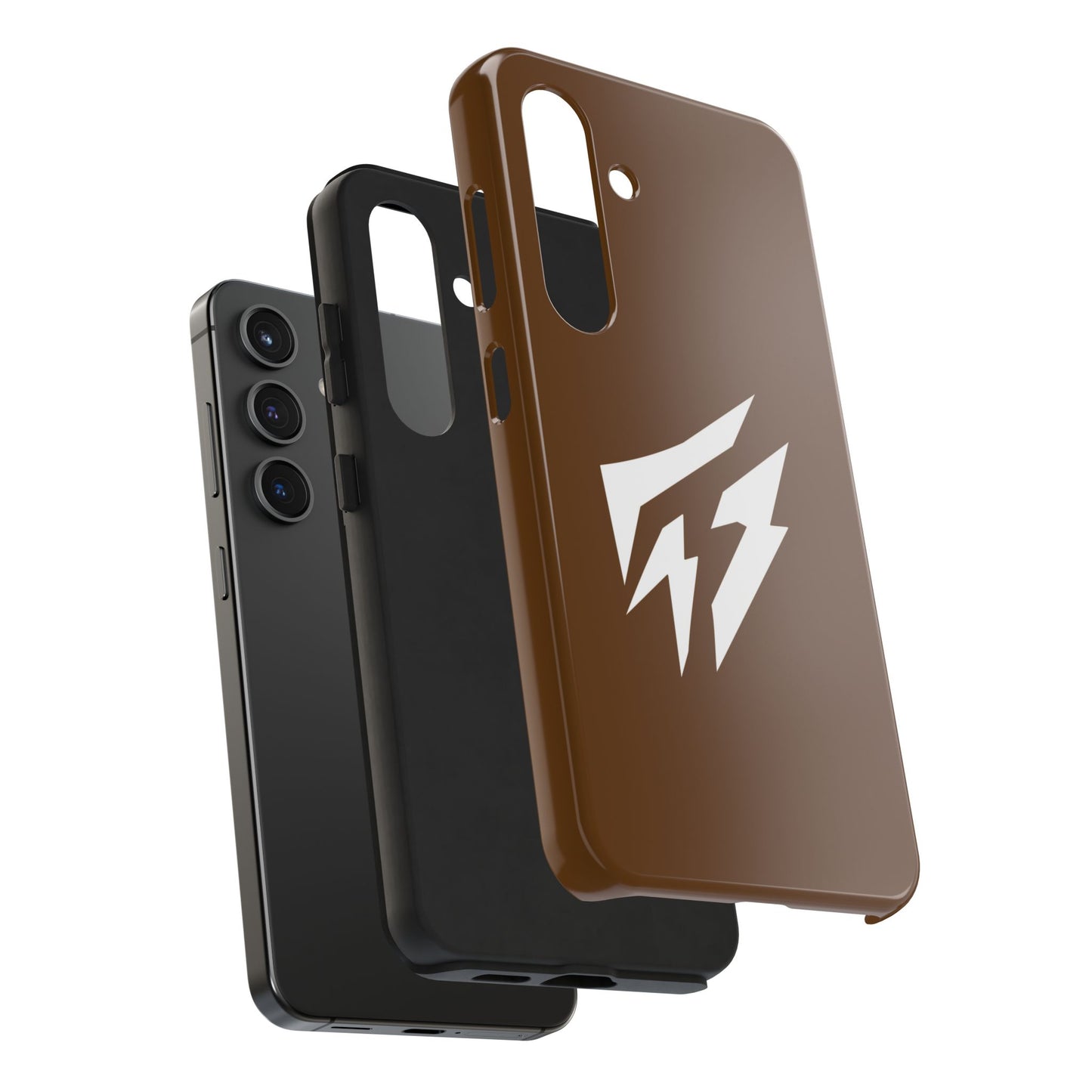 Flashlander Thunders Tough Phone Cases for all Iphone and Samsung Galaxy Brown