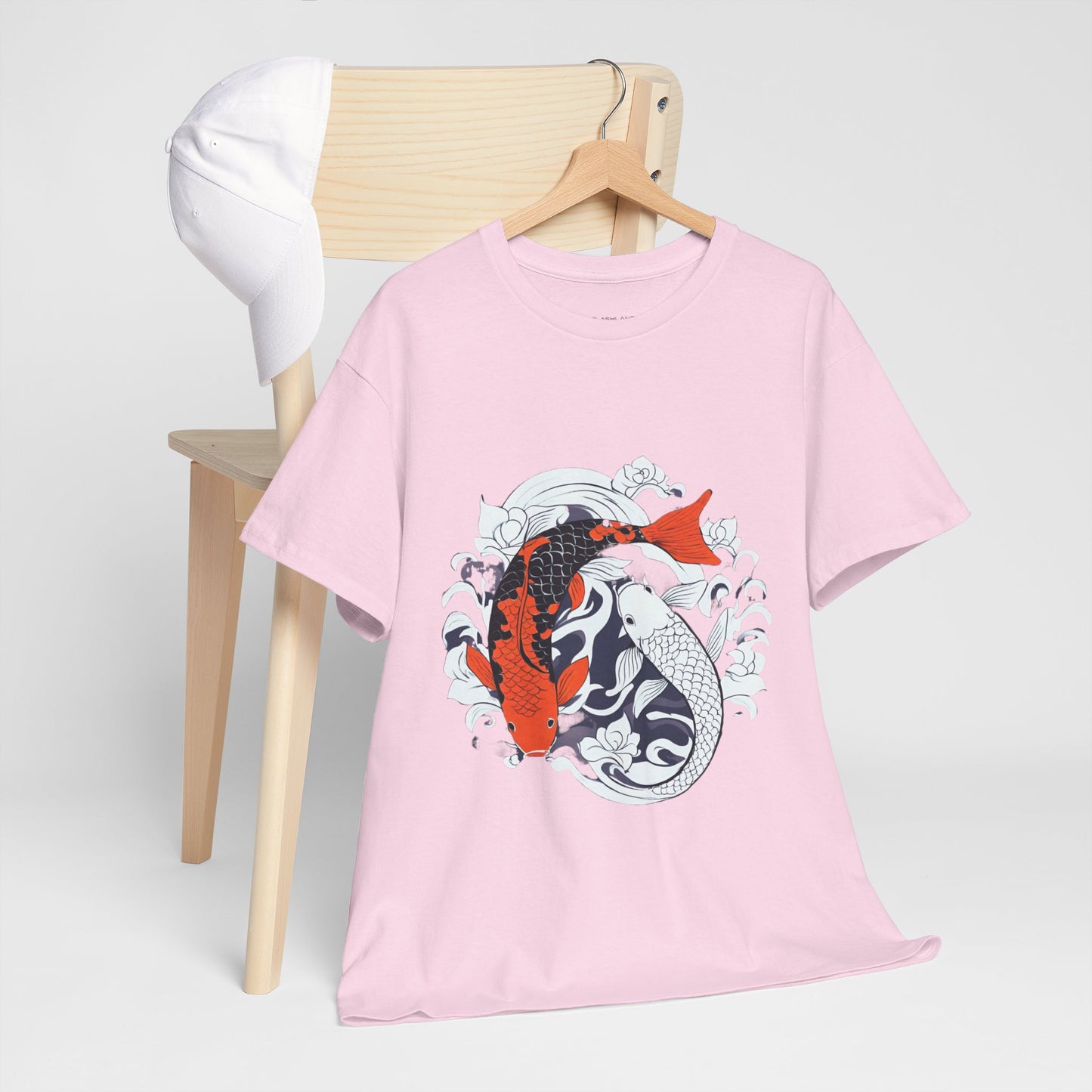 Yin Yang Japanese Koi Fish Flashlander Gym Shirt