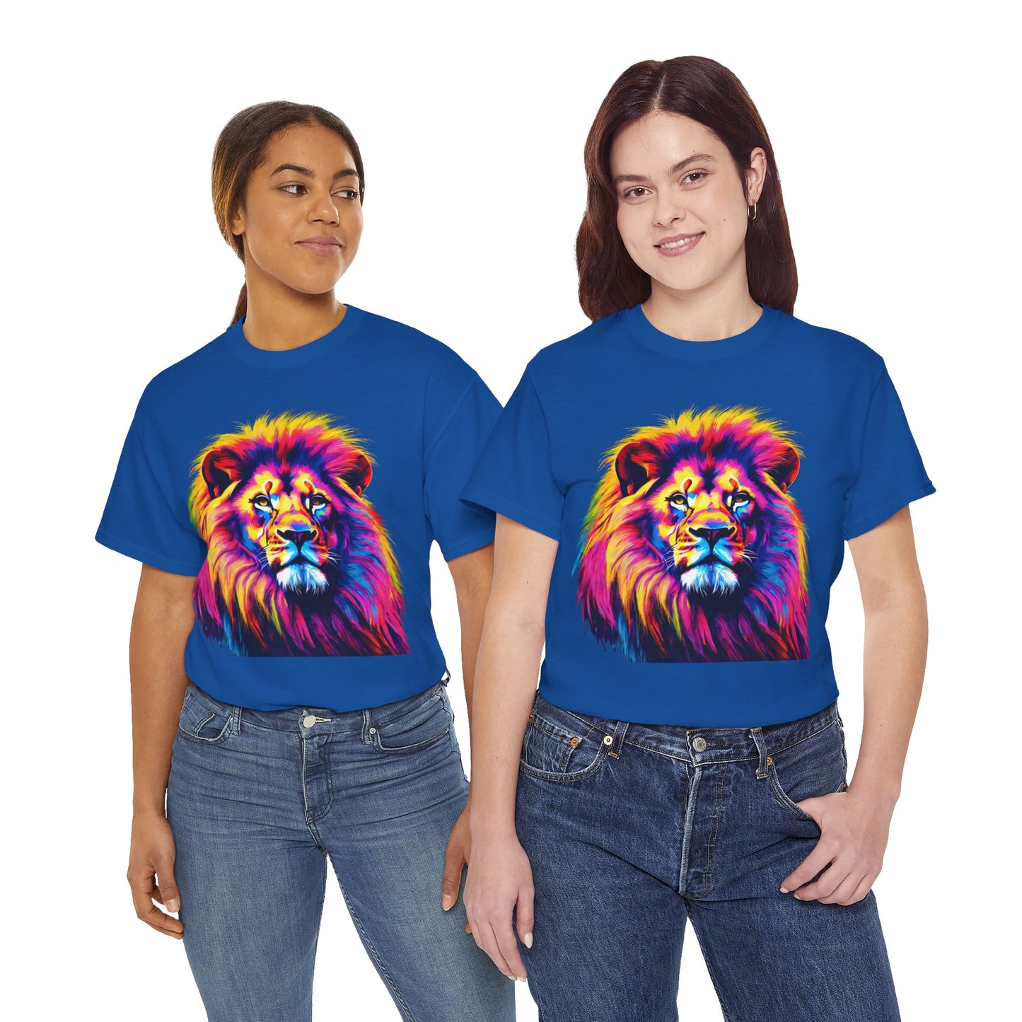 Lion Art Pop T-Shirt Flashlander