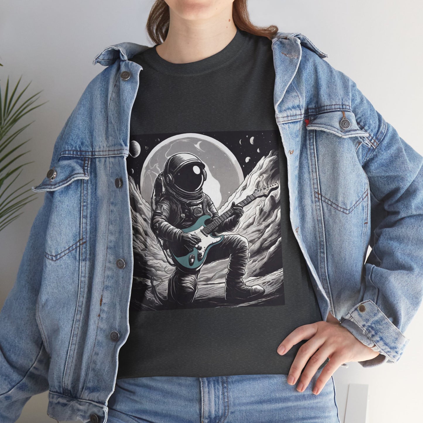 Galactic Jam Rockstar Astronaut Flashlander Gym Shirt