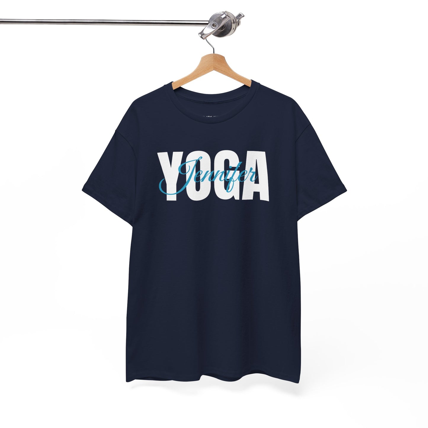 Personalized Yoga Shirt with Custom Name - Flashlander Gym Tee