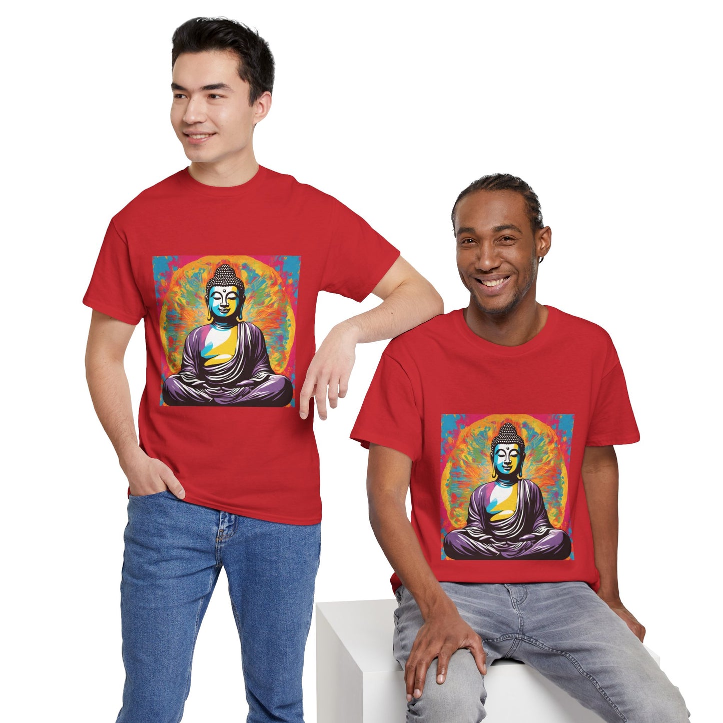 Buddha Statue - Flashlander Gym Shirt