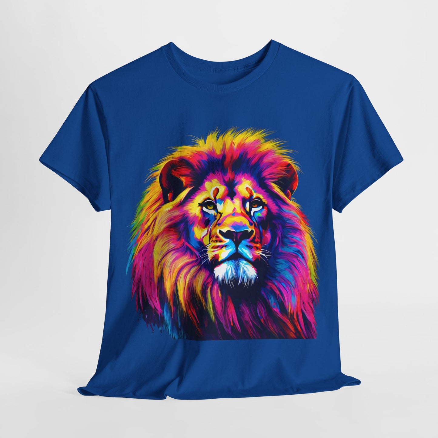 Lion Art Pop T-Shirt Flashlander