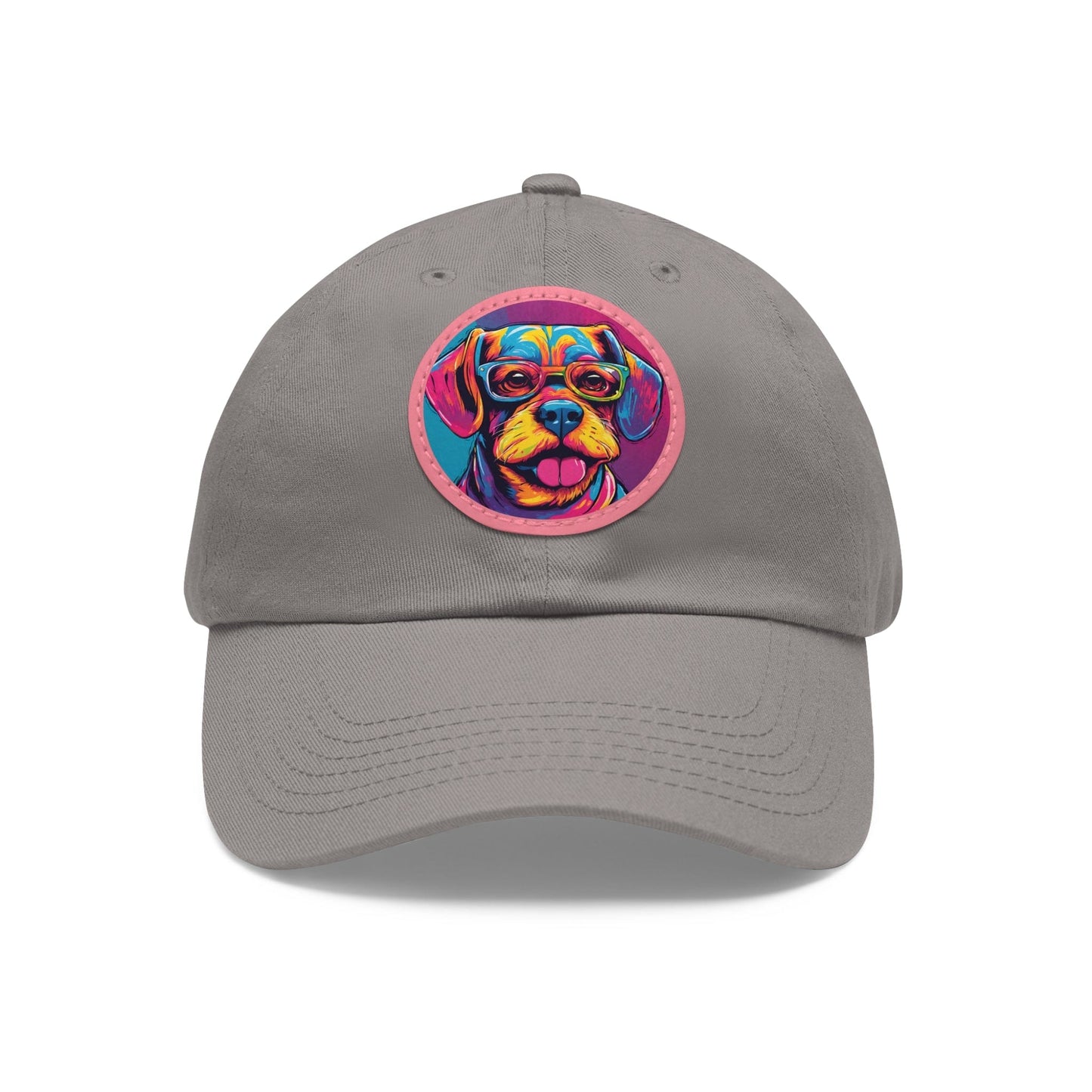 Chapeau pour chien avec lunettes, casquette pour chien, chapeau Pop Art pour chien, chapeau de papa avec patch (rond), casquette de baseball, chapeau pour chien, casquette pour chien, chapeau personnalisé Flashlander