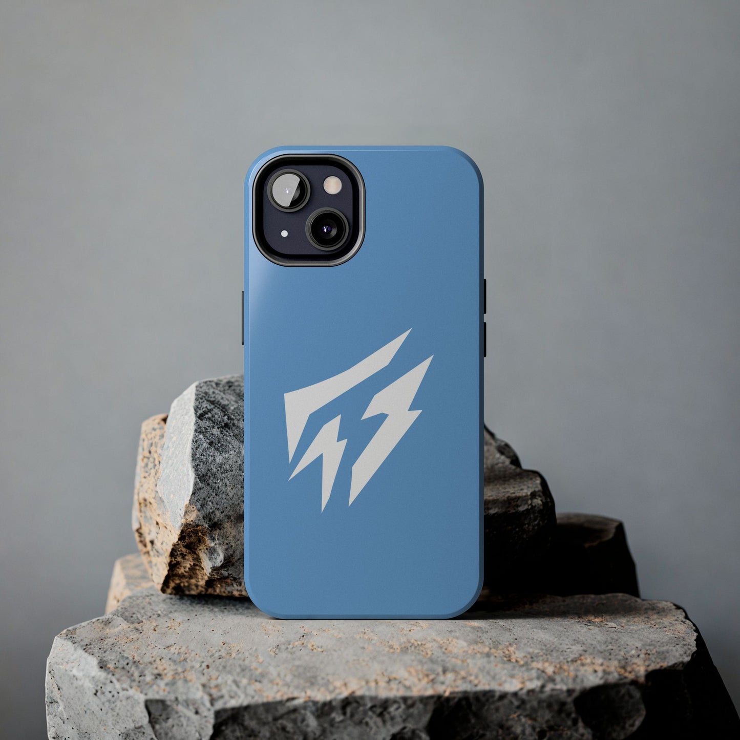 Flashlander Thunders Tough Phone Cases for all Iphone and Samsung Galaxy Light Blue