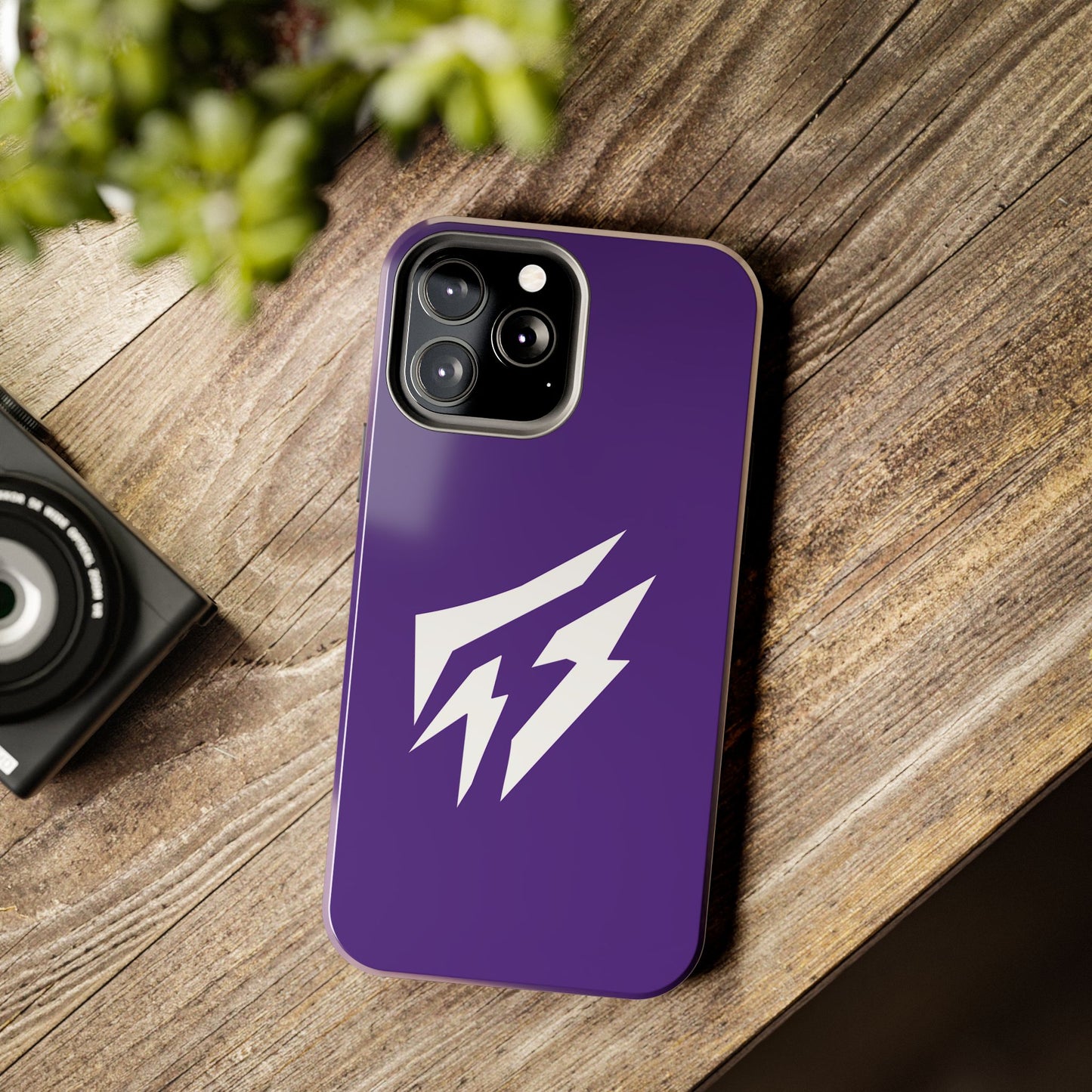 Flashlander Thunders Tough Phone Cases for all Iphone and Samsung Galaxy Purple