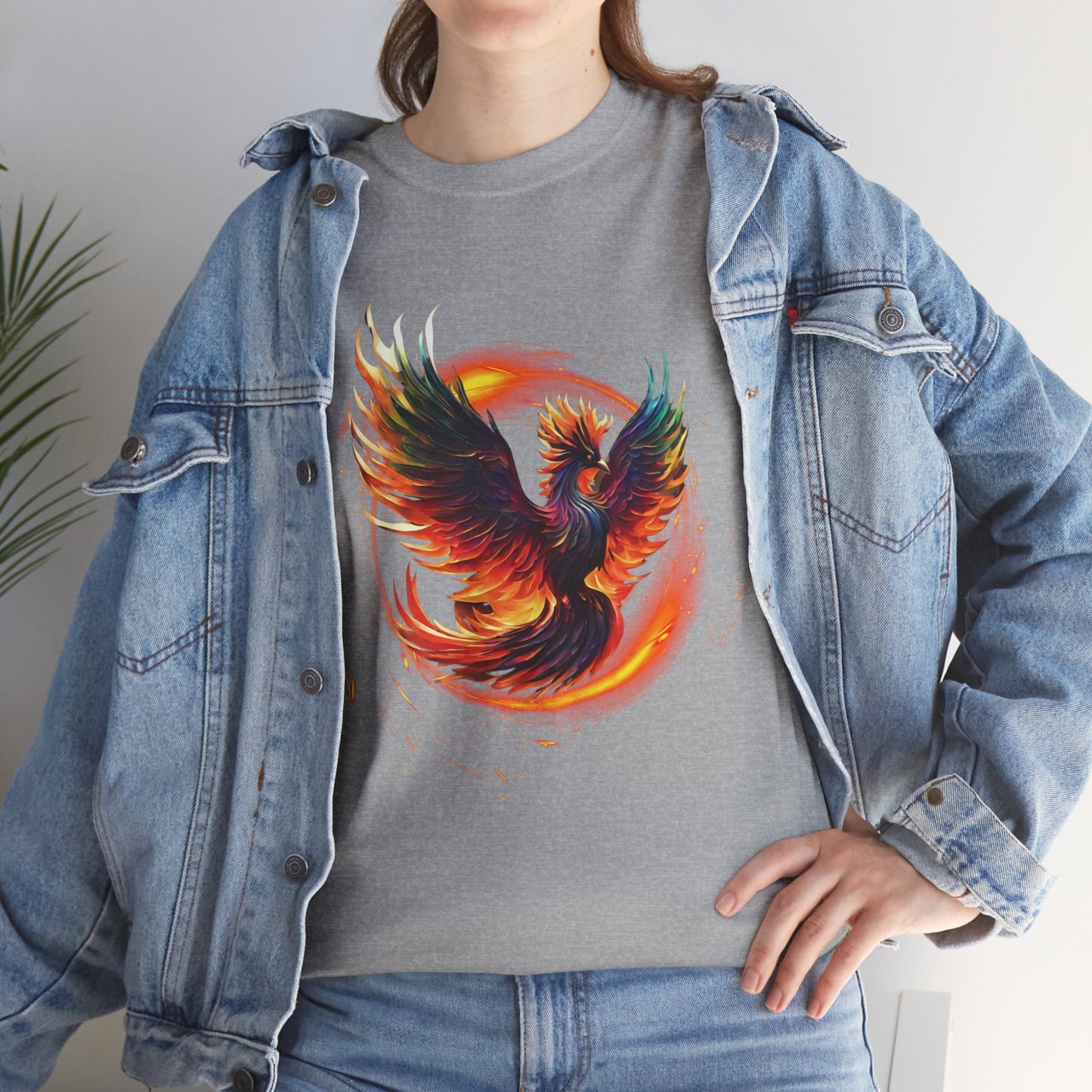 Phoenix Rising from Ashes Flashlander Gym Shirt