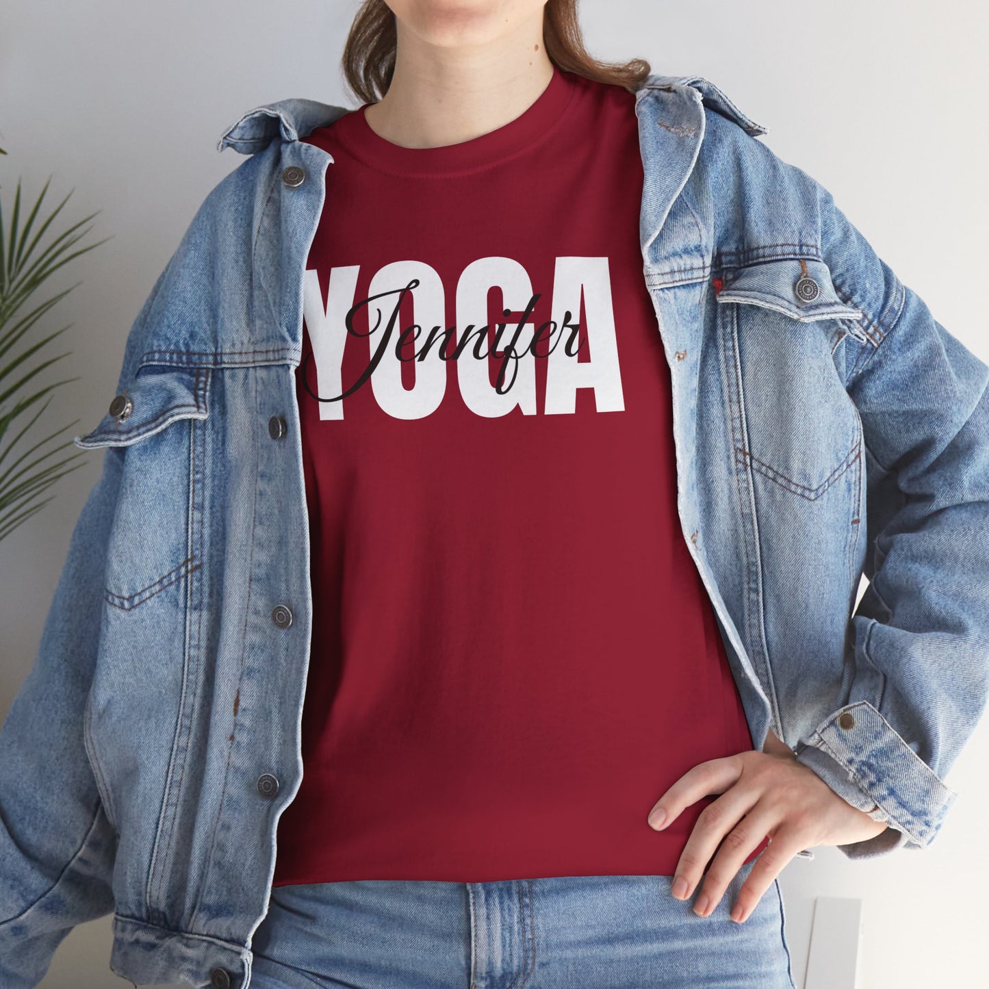 Personalized Yoga Shirt with Custom Name - Flashlander Gym Tee