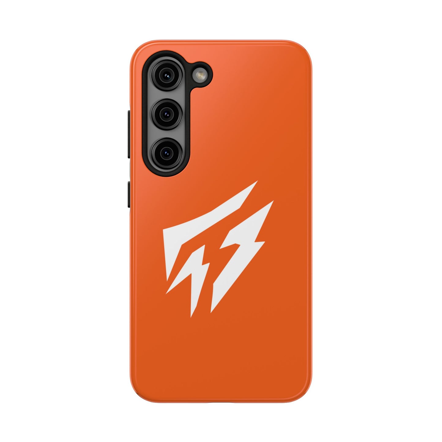 Flashlander Thunders Tough Phone Cases for all Iphone and Samsung Galaxy Orange