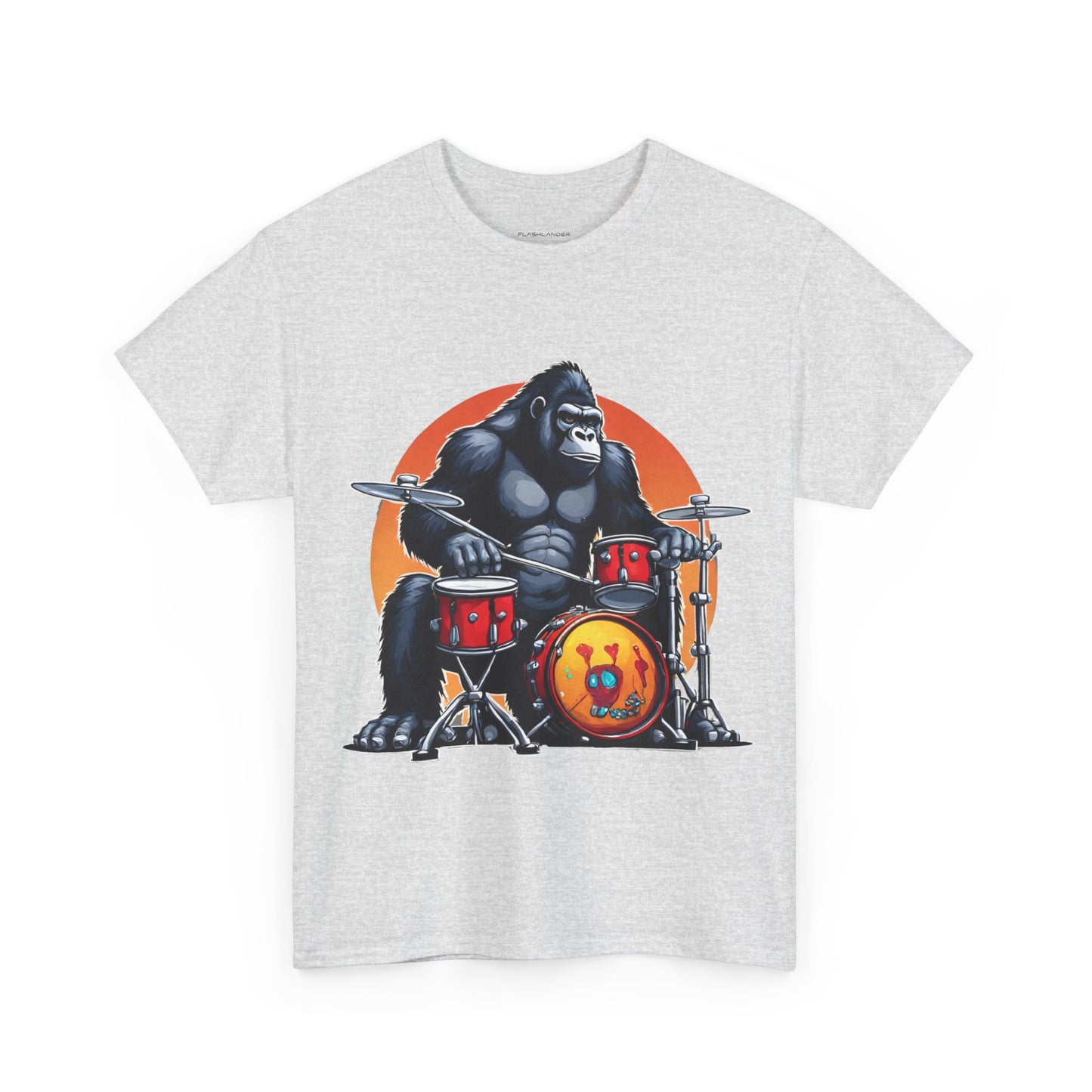 Muscle Gorilla Drummer Flashlander Gym Shirt