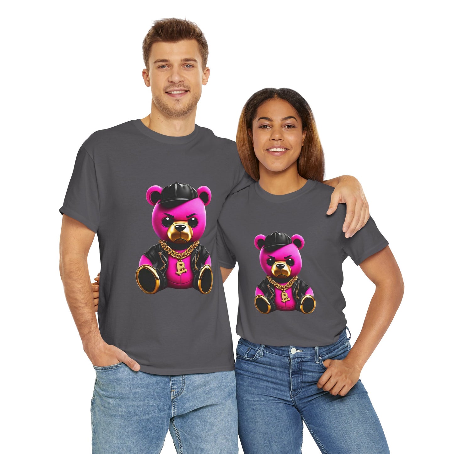 Teddy Bear Hip-Hop Fury Graphic Tee Flashlander