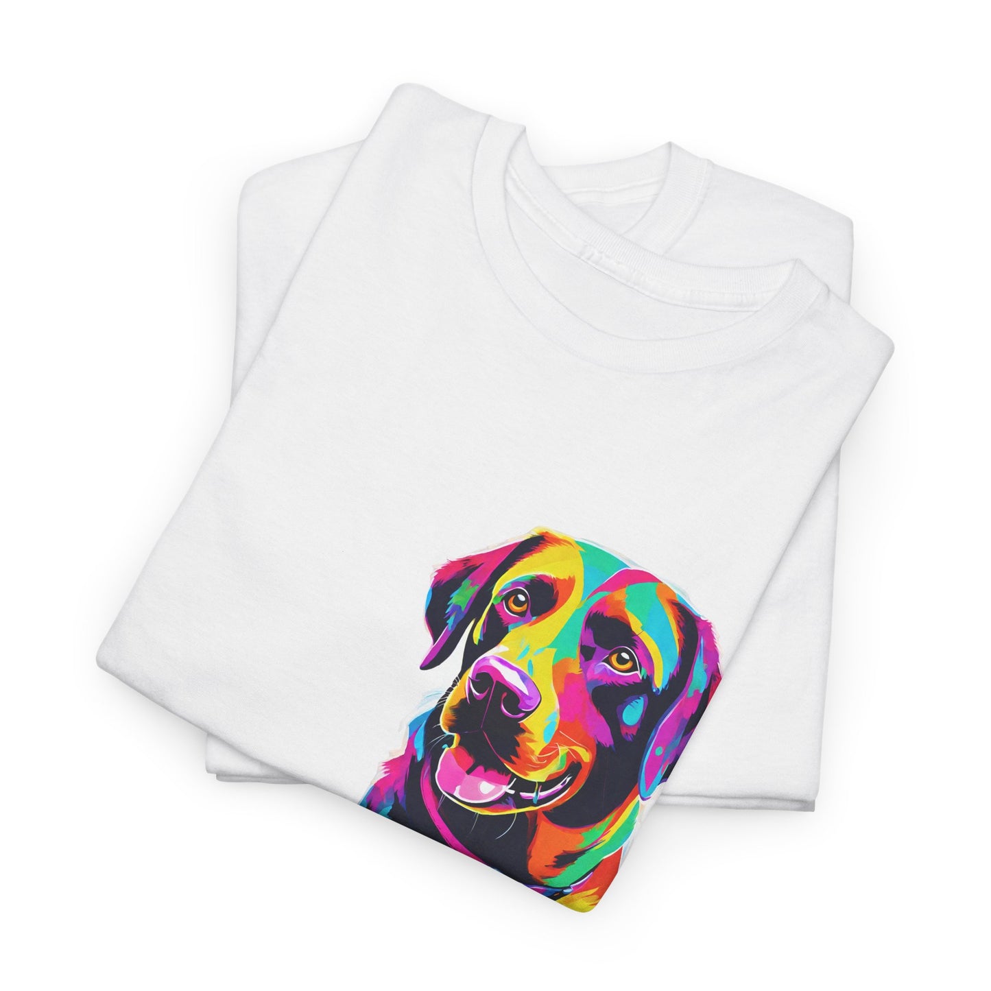 Pop Art Lab Dog in the Heart Flashlander Gym Shirt