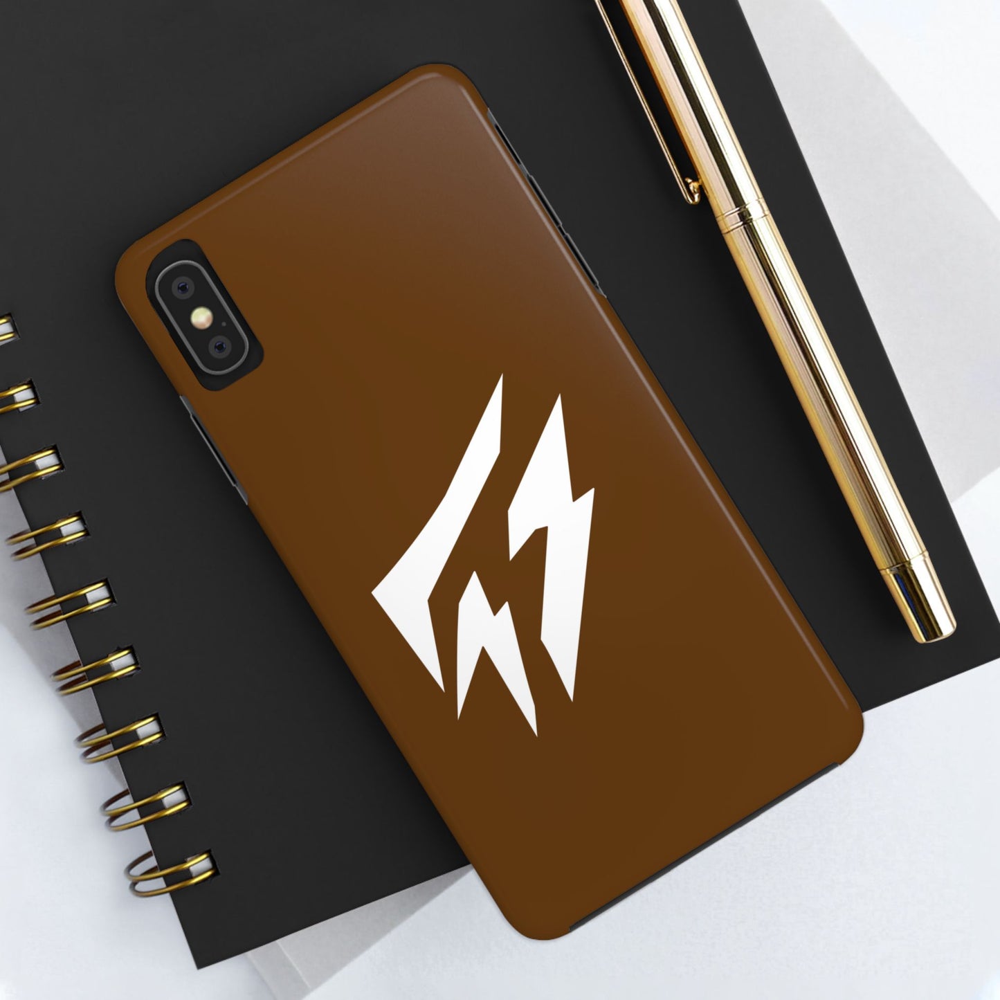 Flashlander Thunders Tough Phone Cases for all Iphone and Samsung Galaxy Brown