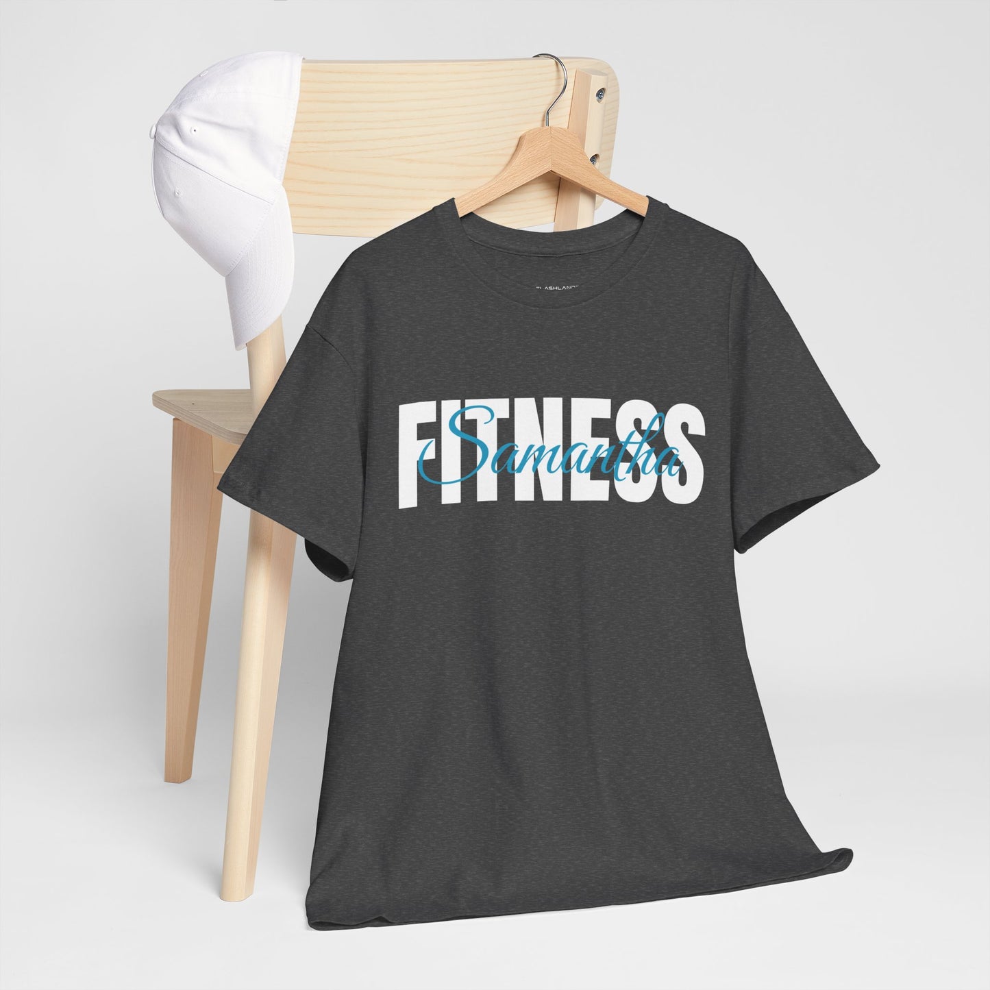 T-shirt de fitness personnalisé - T-shirt de sport Flashlander avec nom personnalisé