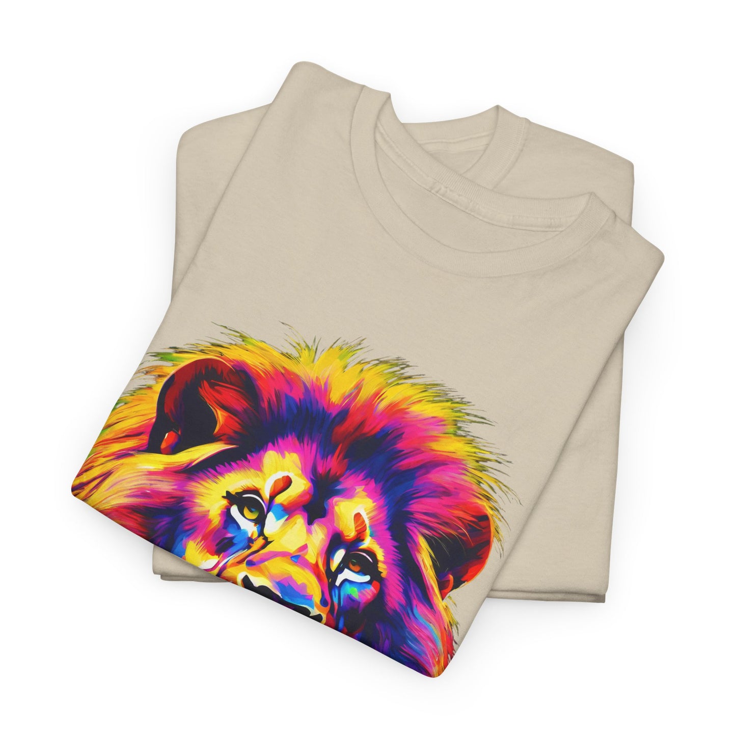 Lion Art Pop T-Shirt Flashlander