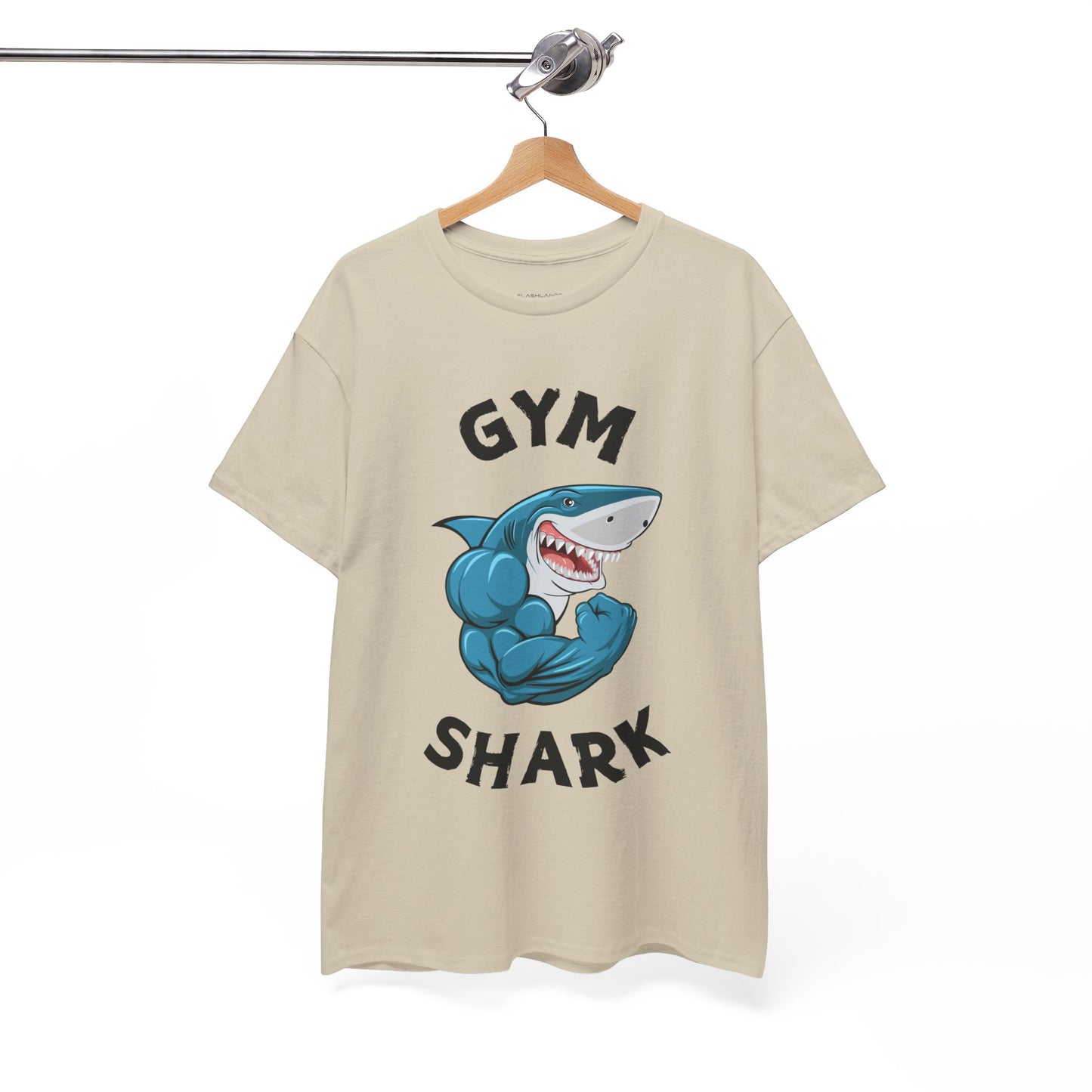 Muscle Gym Shark Bodybuilder Shirt - Flashlander