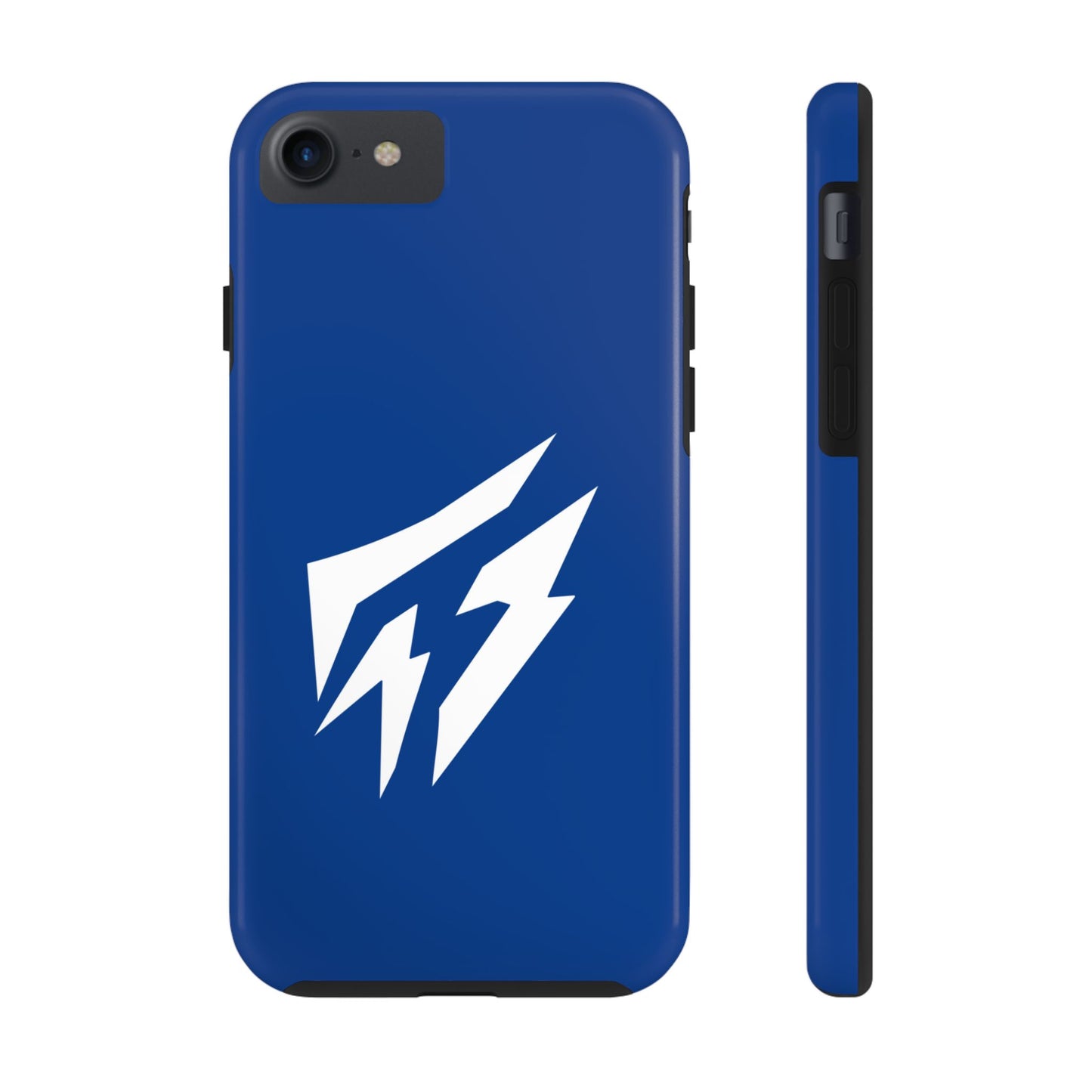 Flashlander Thunders Tough Phone Cases for all Iphone and Samsung Galaxy Dark Blue