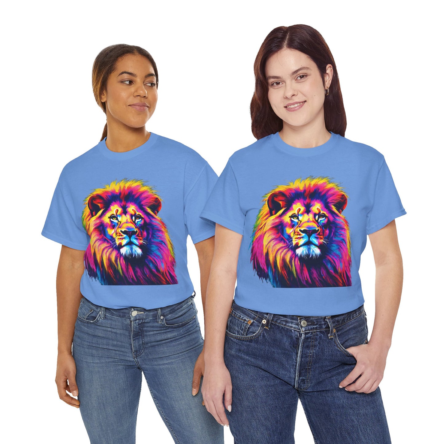 Lion Art Pop T-Shirt Flashlander