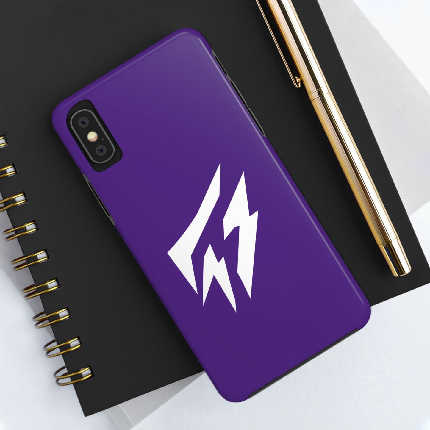 Flashlander Thunders Tough Phone Cases for all Iphone and Samsung Galaxy Purple