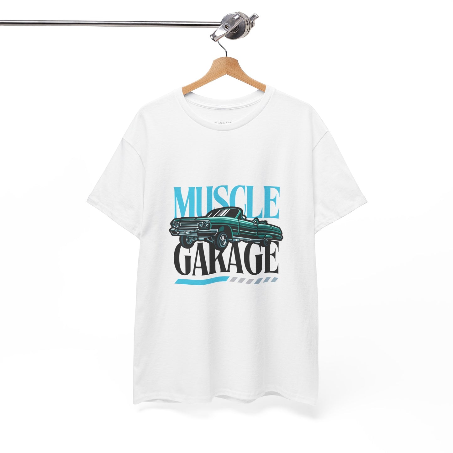 Garage de voitures vintage Muscle - T-shirt de sport Flashlander