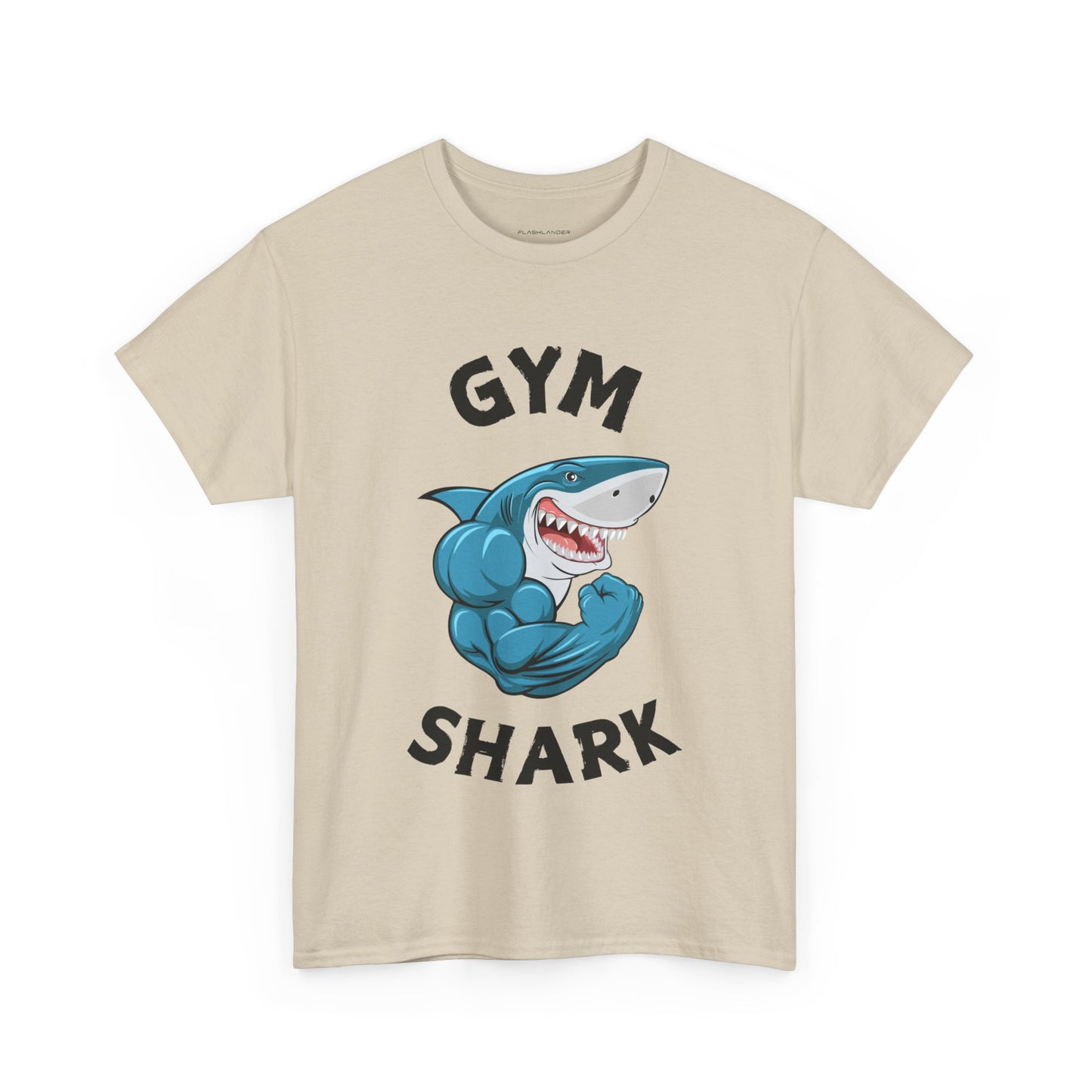 Muscle Gym Shark Bodybuilder Shirt - Flashlander