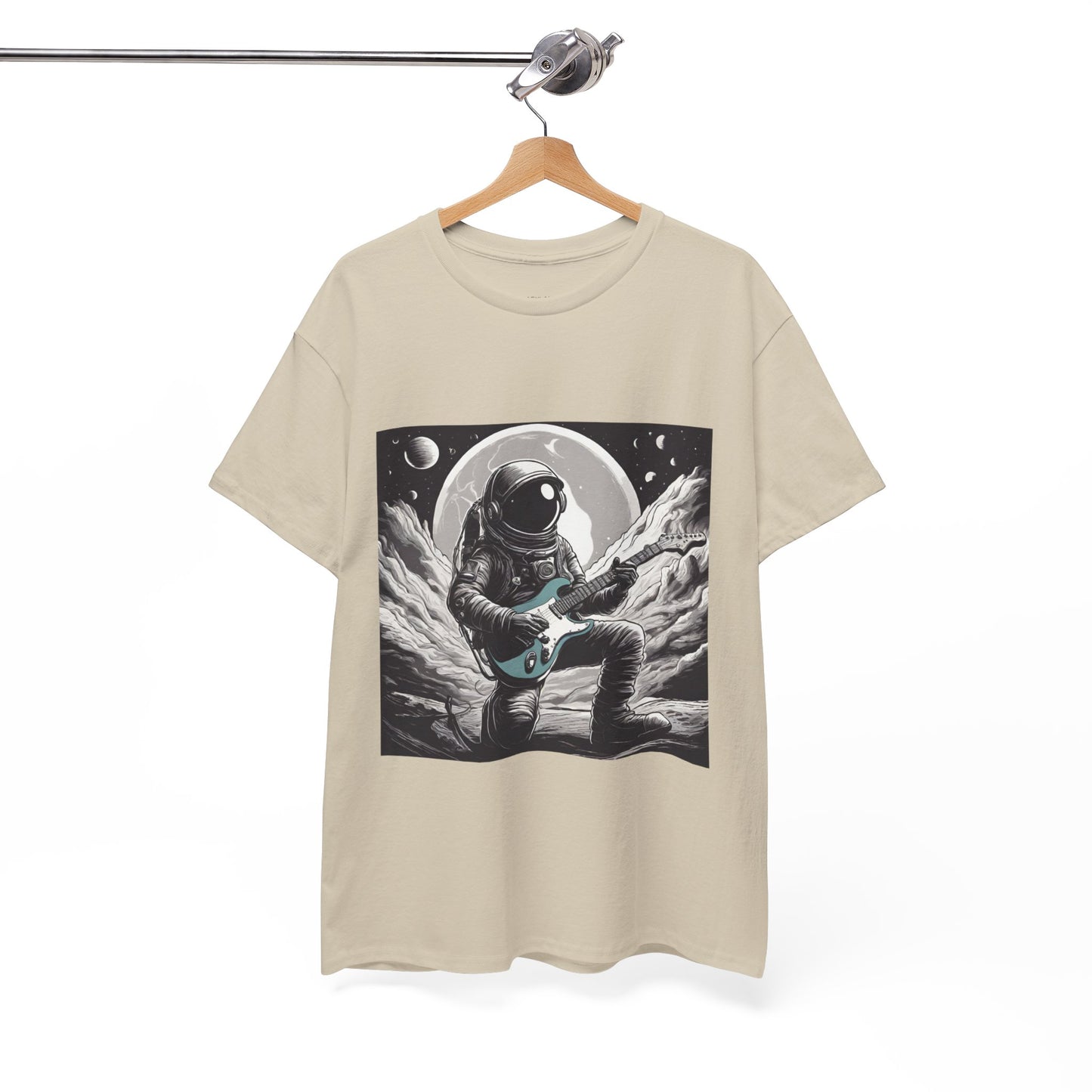 Galactic Jam Rockstar Astronaut Flashlander Gym Shirt