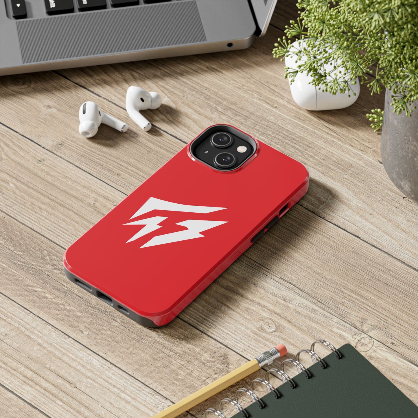 Flashlander Thunders Tough Phone Cases for all Iphone and Samsung Galaxy Red