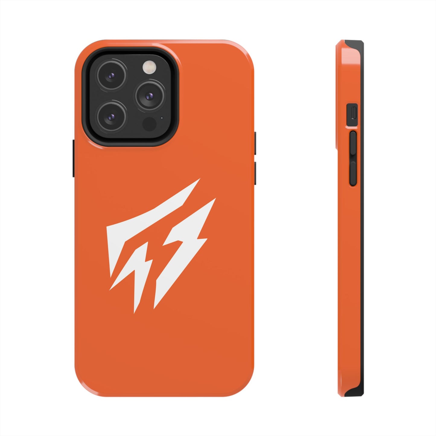 Flashlander Thunders Tough Phone Cases for all Iphone and Samsung Galaxy Orange