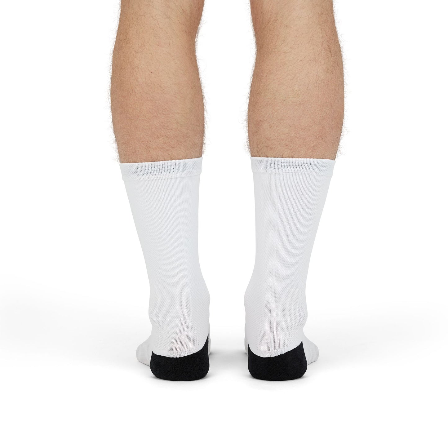 Flashlander Thunder Crew Sports Socks White