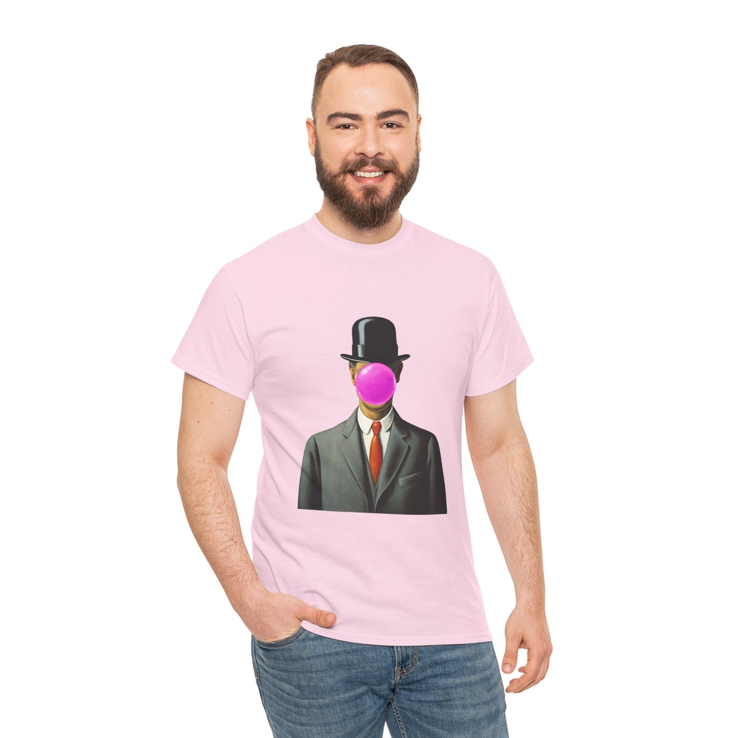 The Son Of Man with Pink Bubblegum - Flashlander Gym Shirt