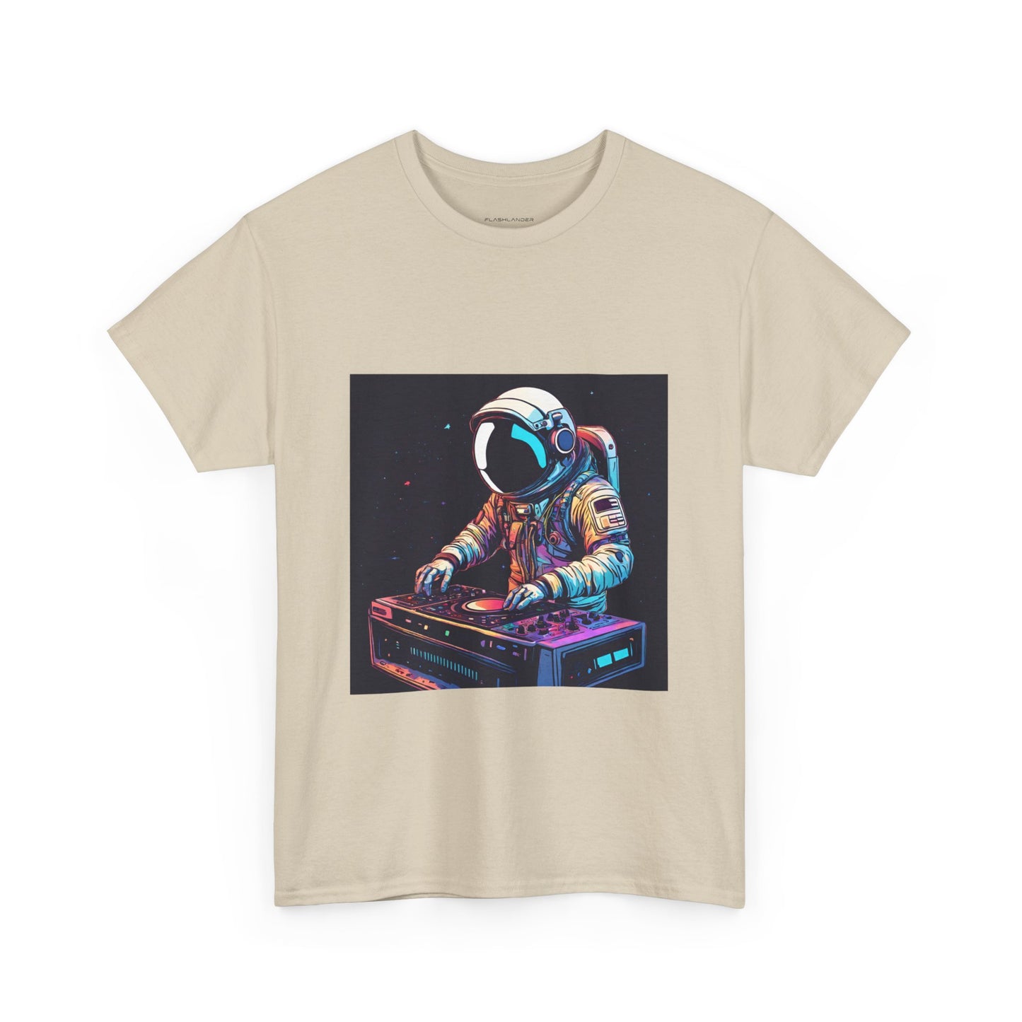 Astronaut Techno DJ Flashlander Gym Shirt